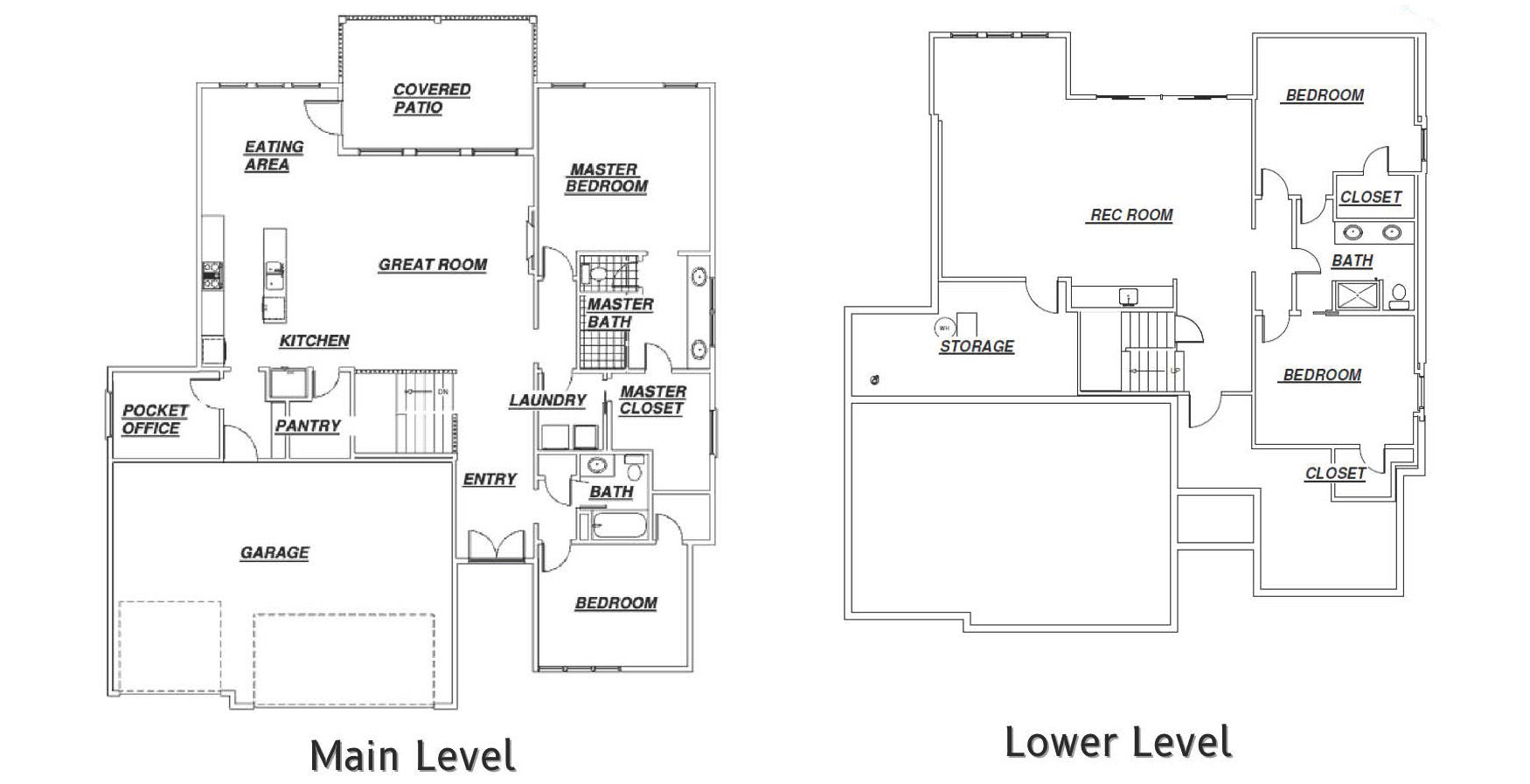 Dave Richards Homebuilding, Inc. floorplan