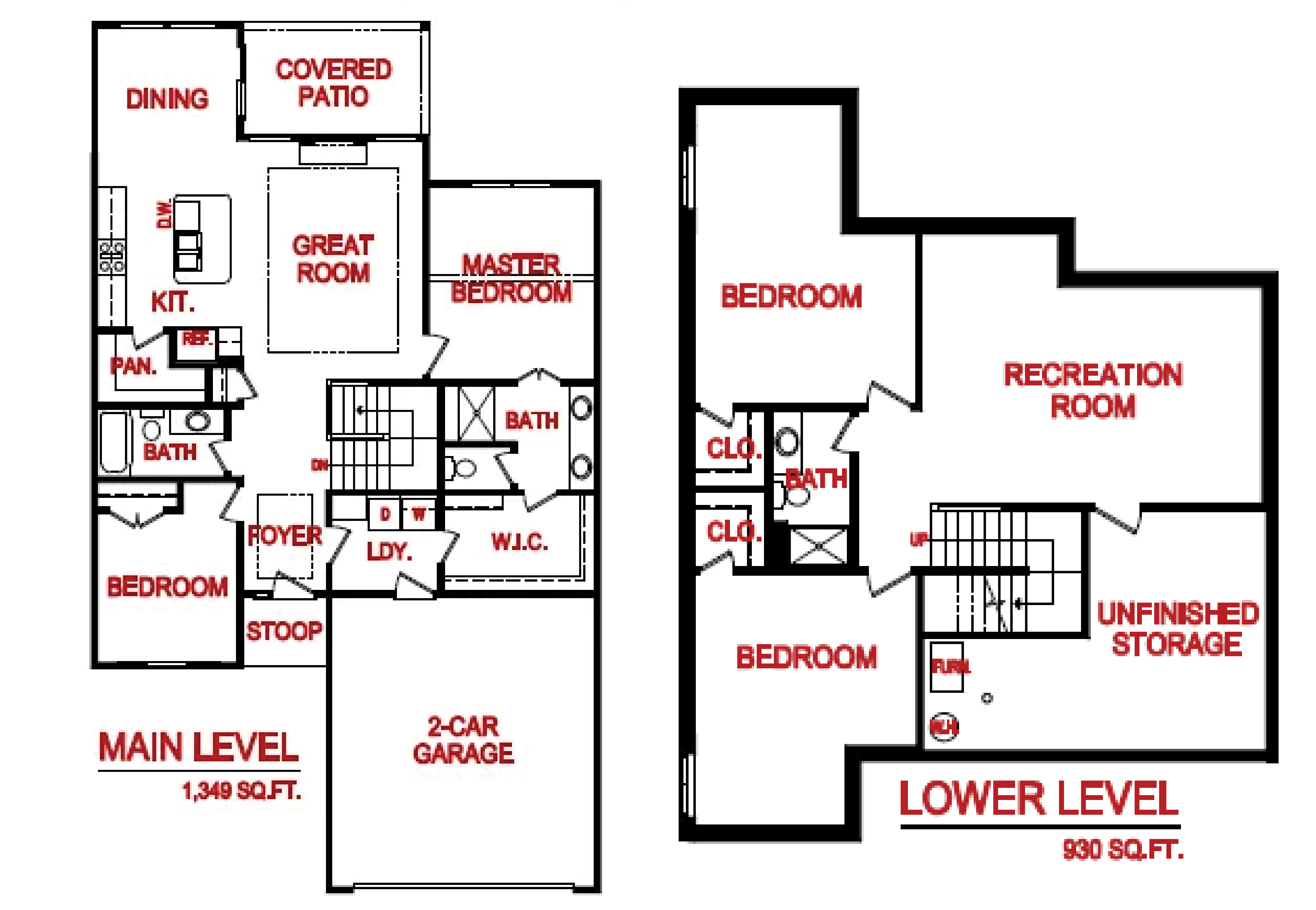 Lambie Homes floorplan
