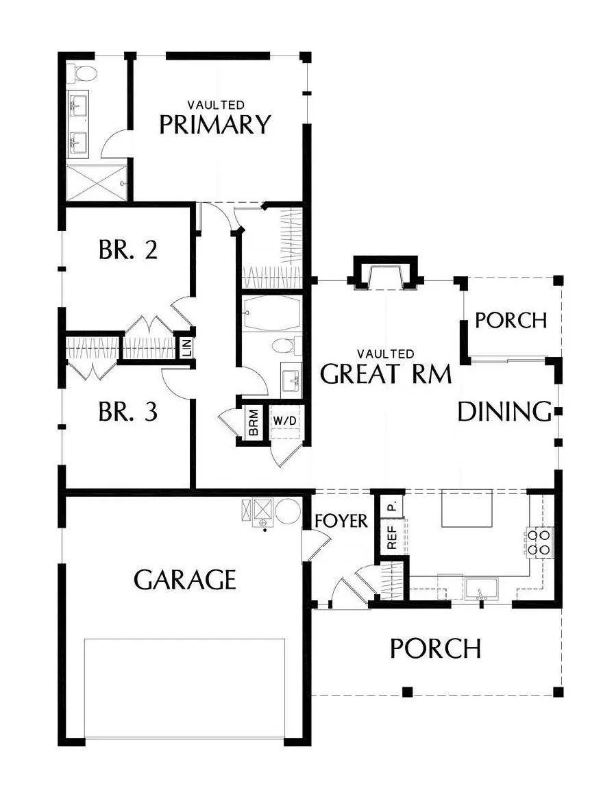 Parker Enterprise Homes Inc floorplan