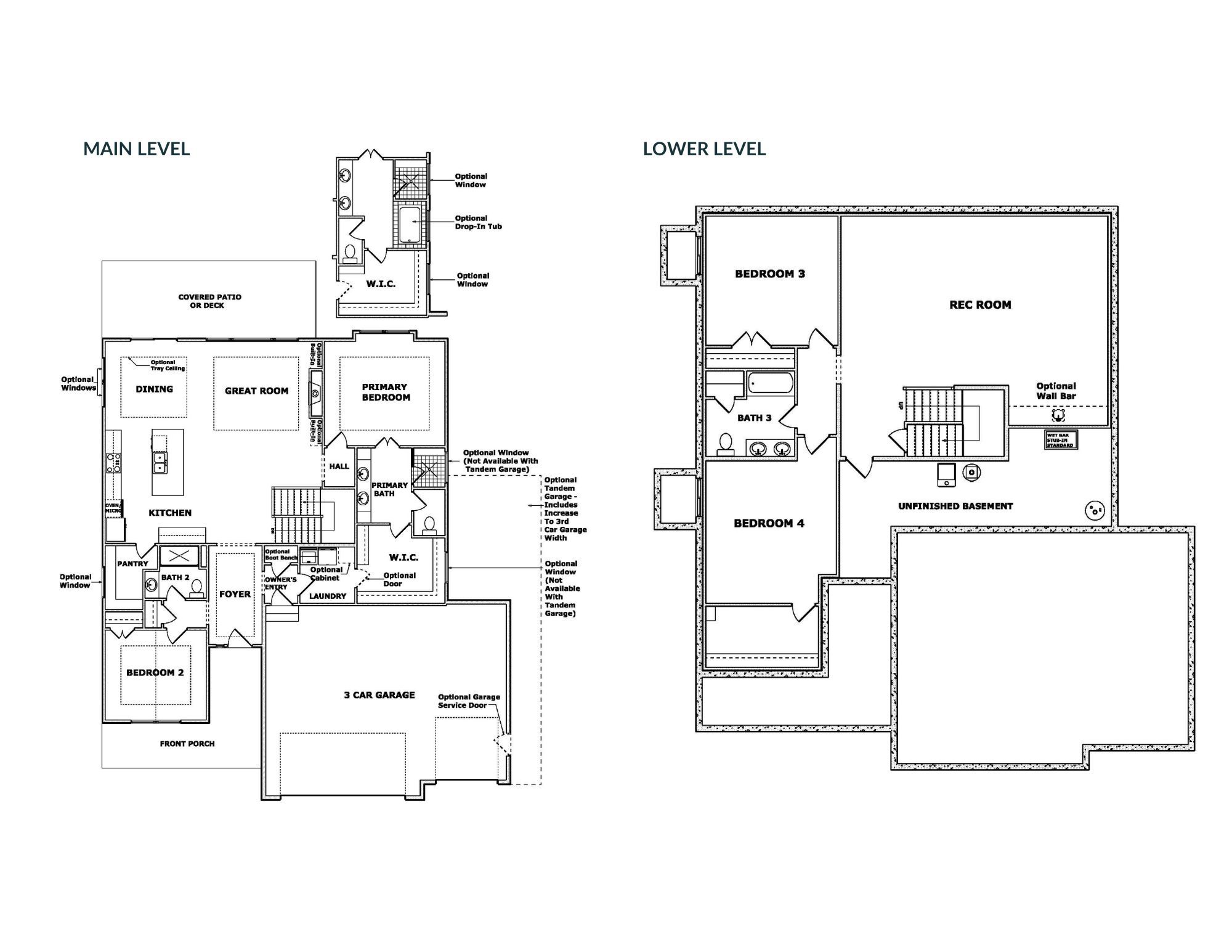 Inspired Homes LLC floorplan
