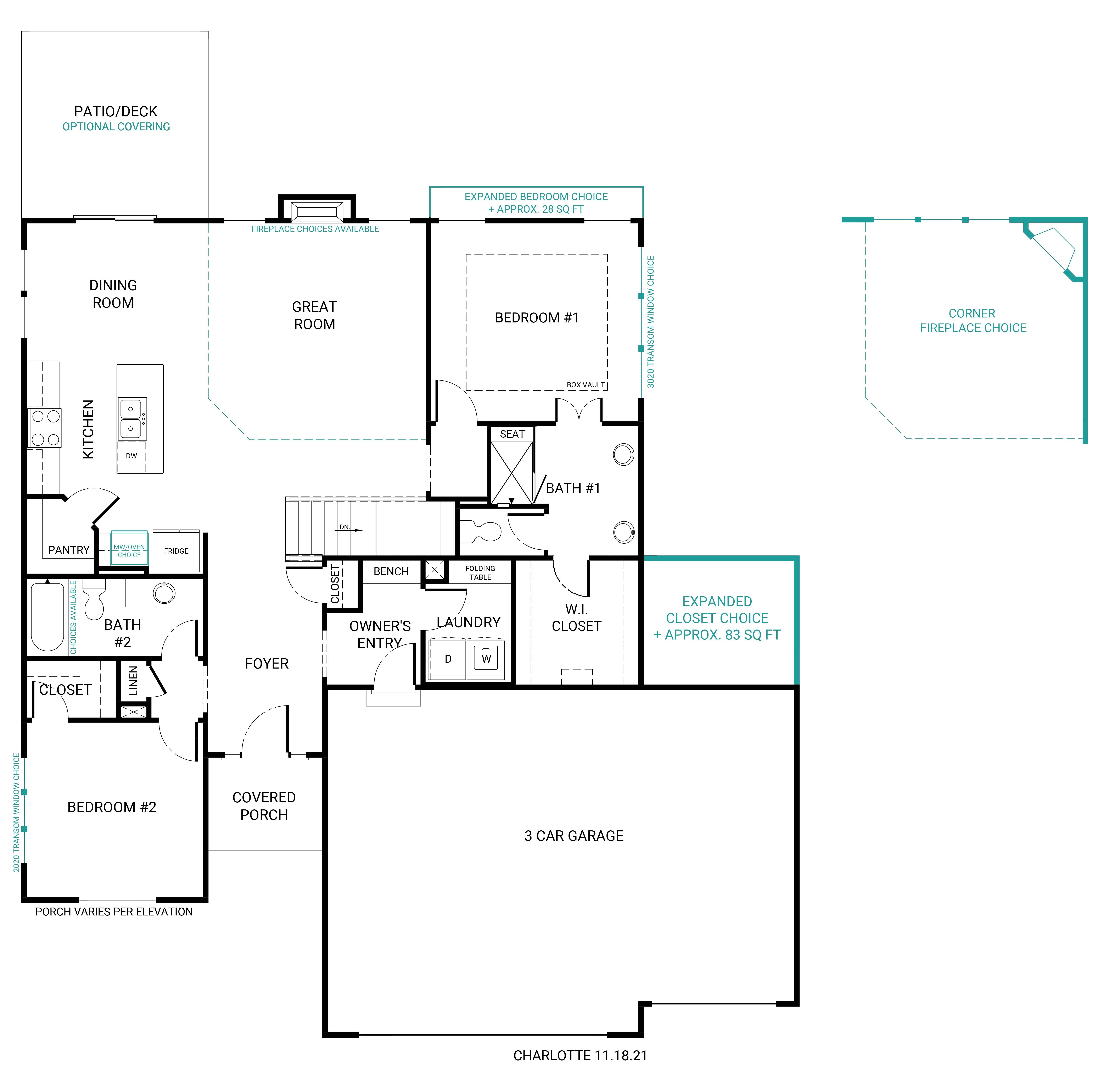 Summit Homes floorplan