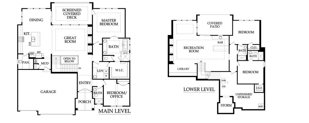 Roeser Homes floorplan