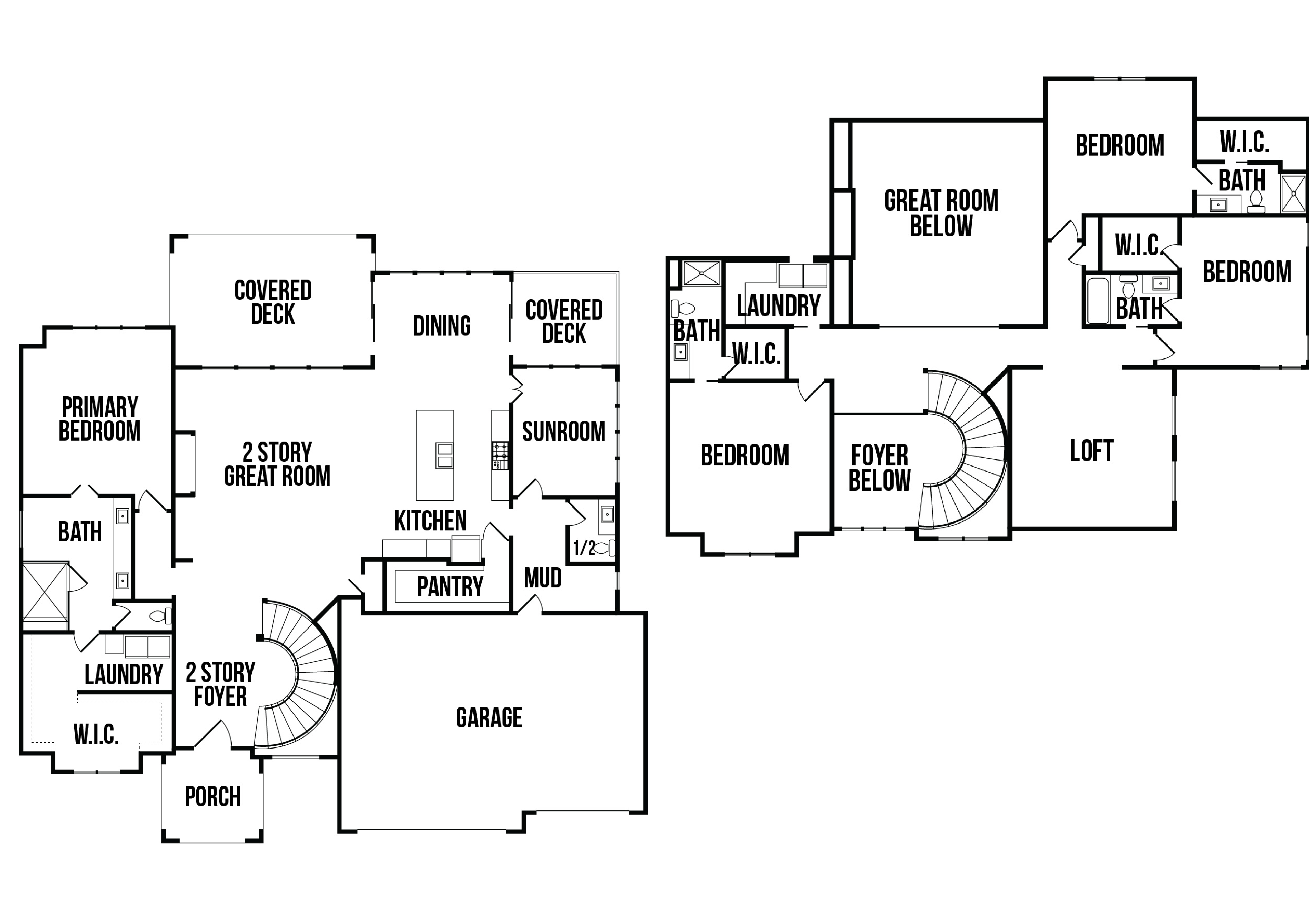 Bickimer Homes floorplan
