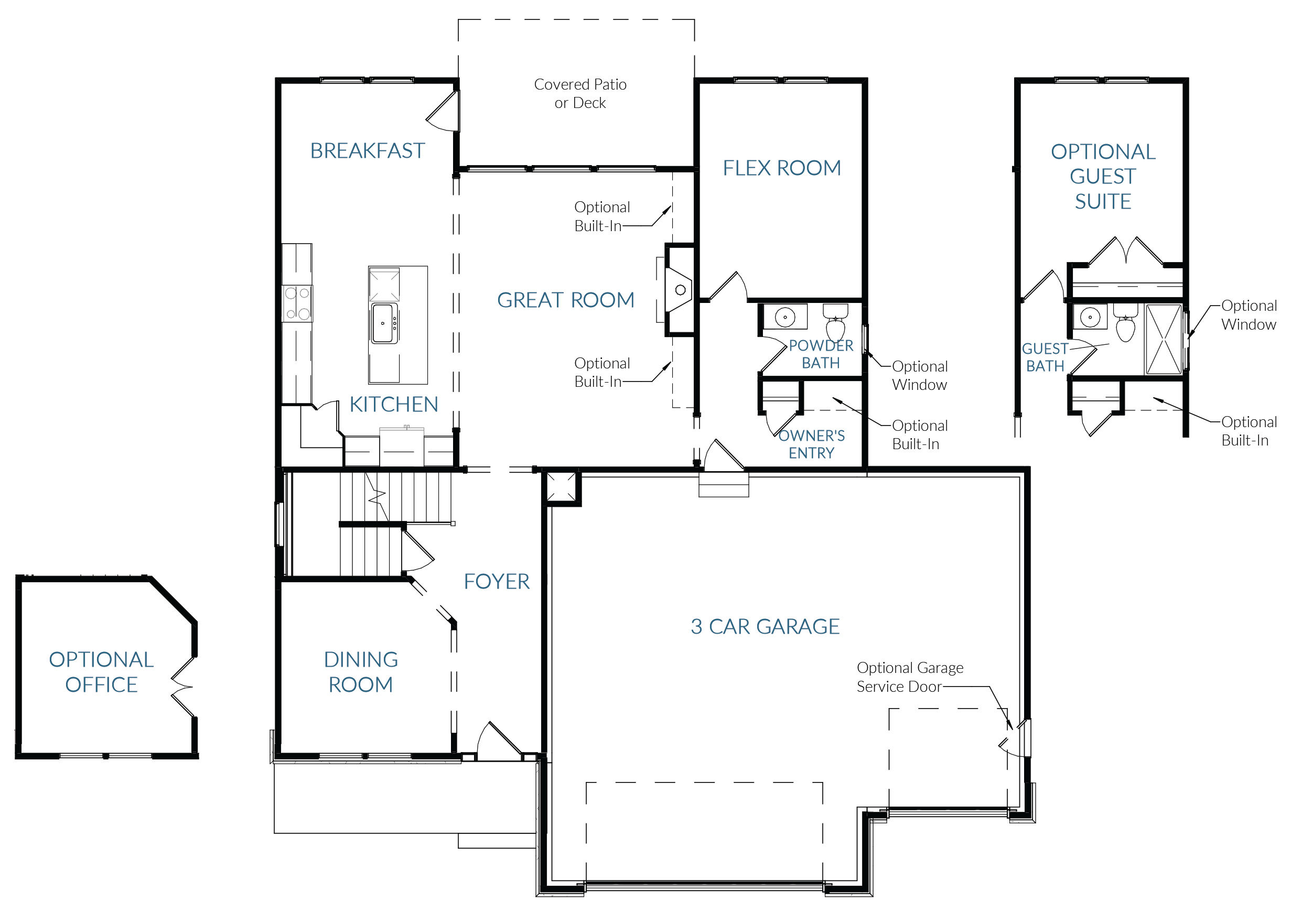 Inspired Homes LLC floorplan