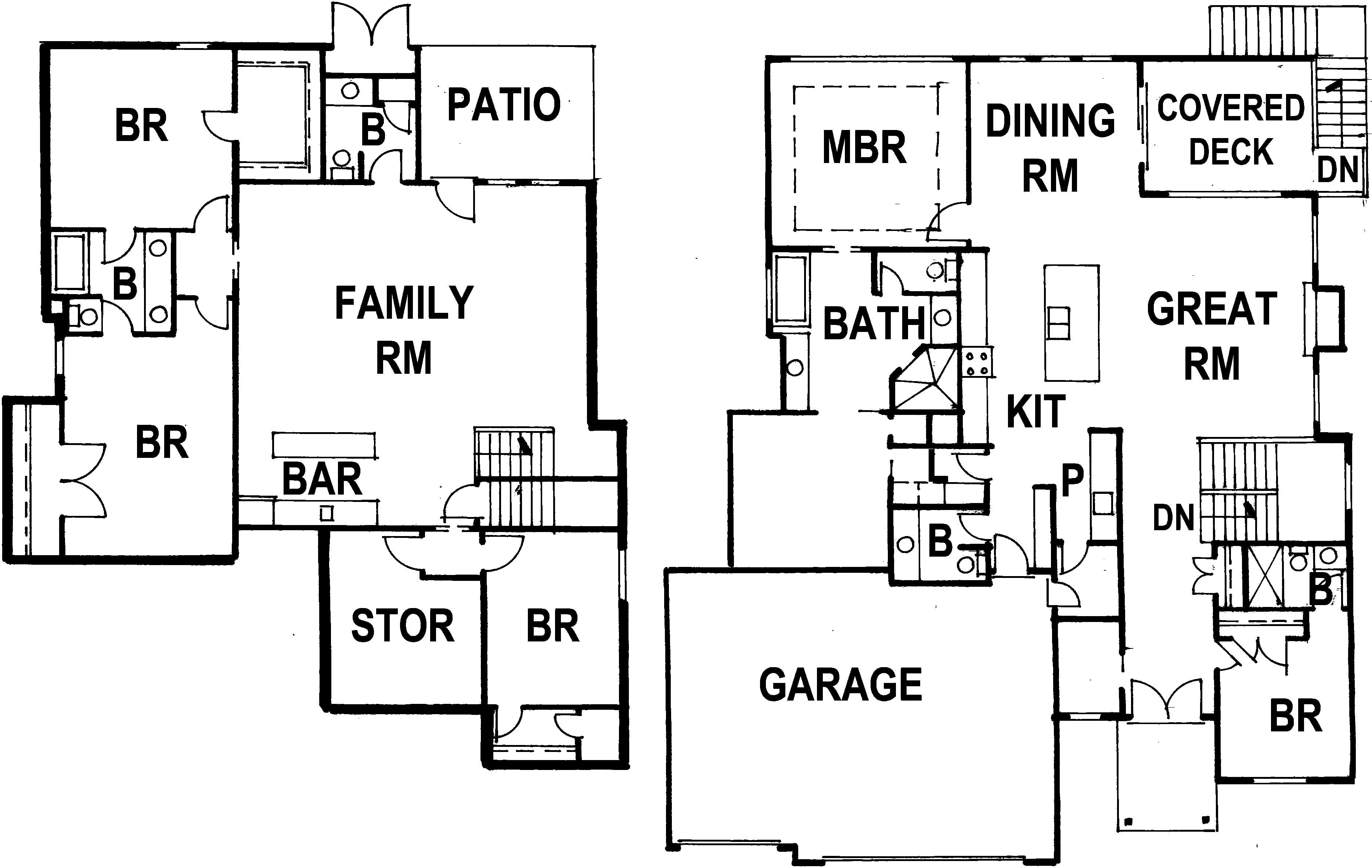 TruMark Homes floorplan