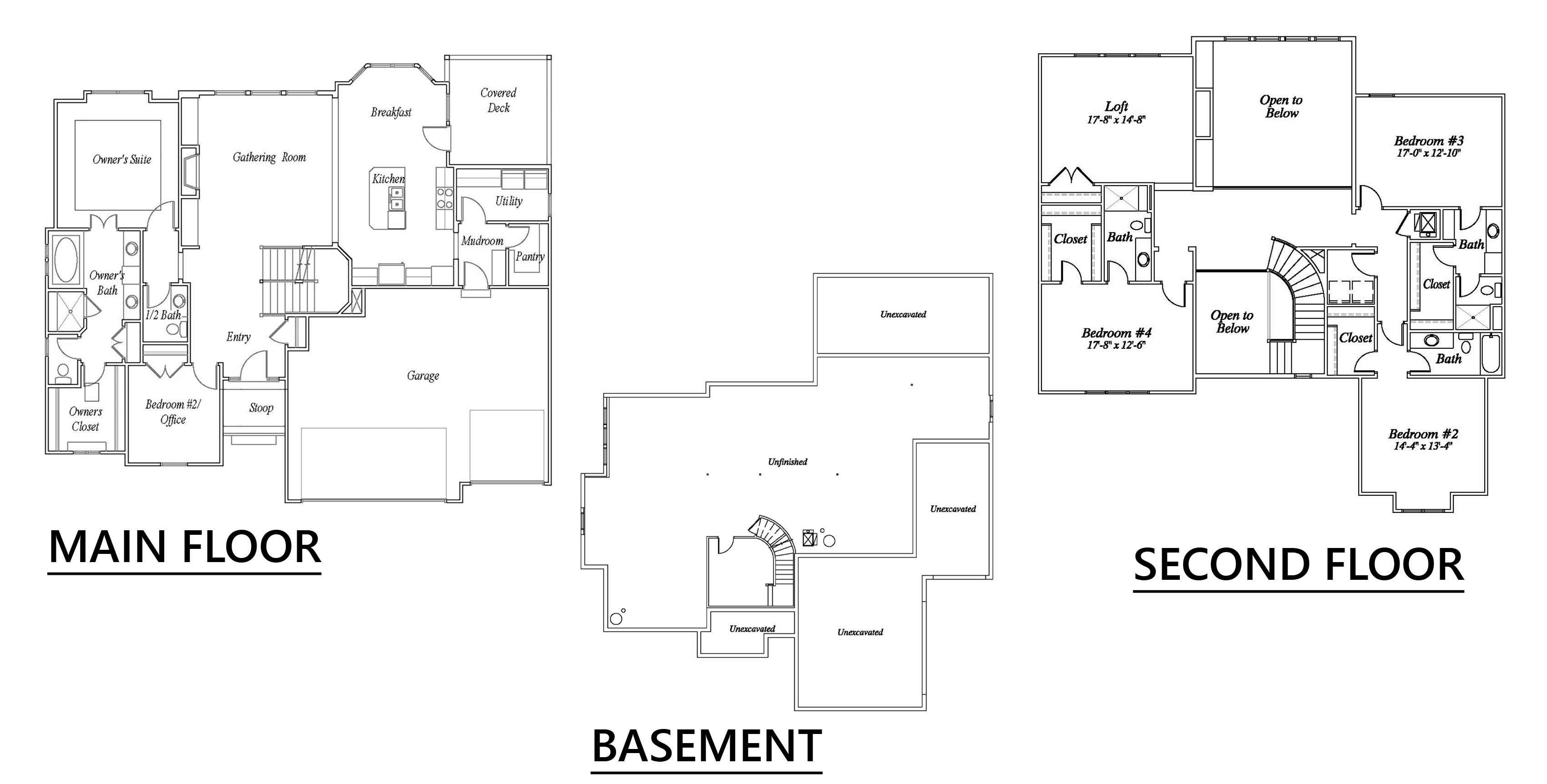 New Mark Homes KC floorplan