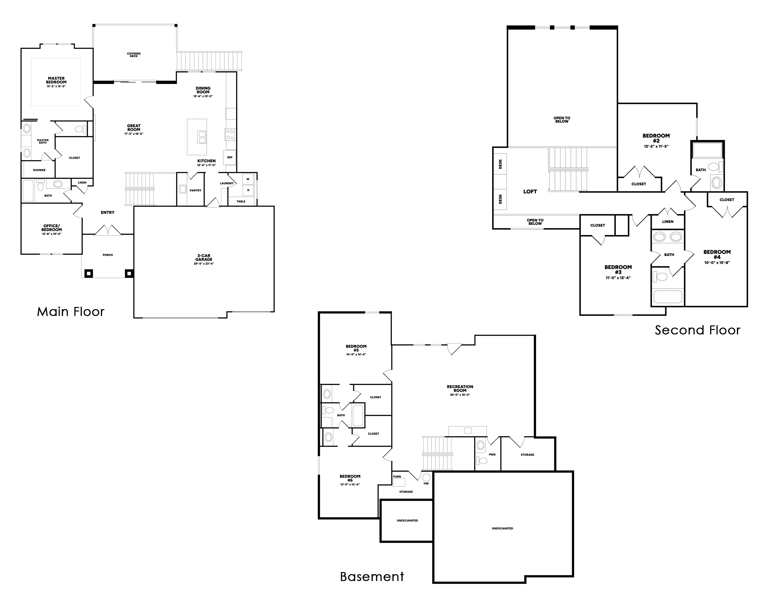 TruMark Homes floorplan