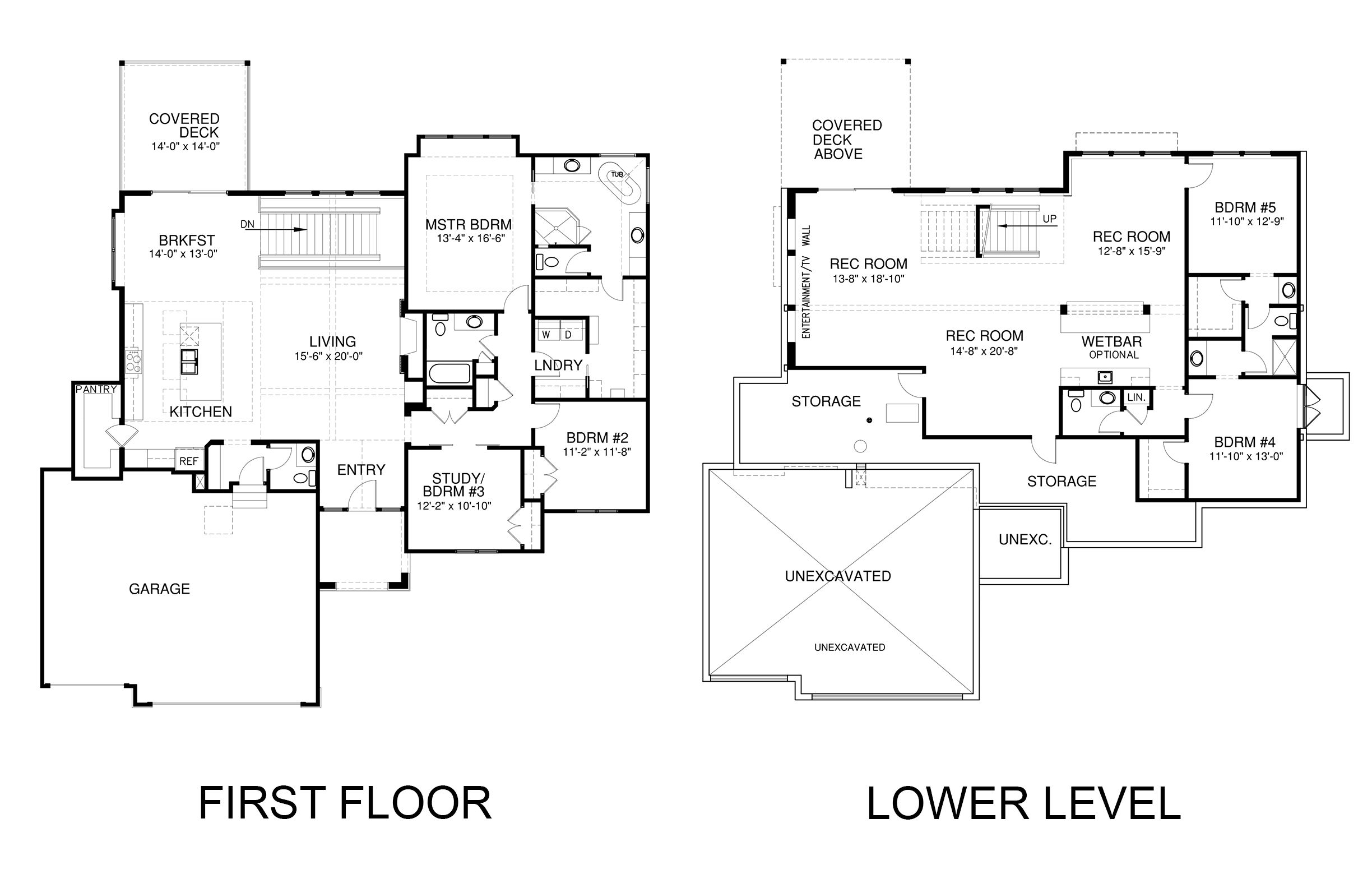 Don Julian Builders, Inc. floorplan