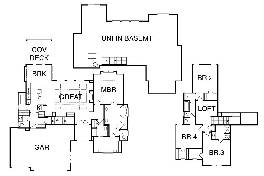 Encore Building Company floorplan