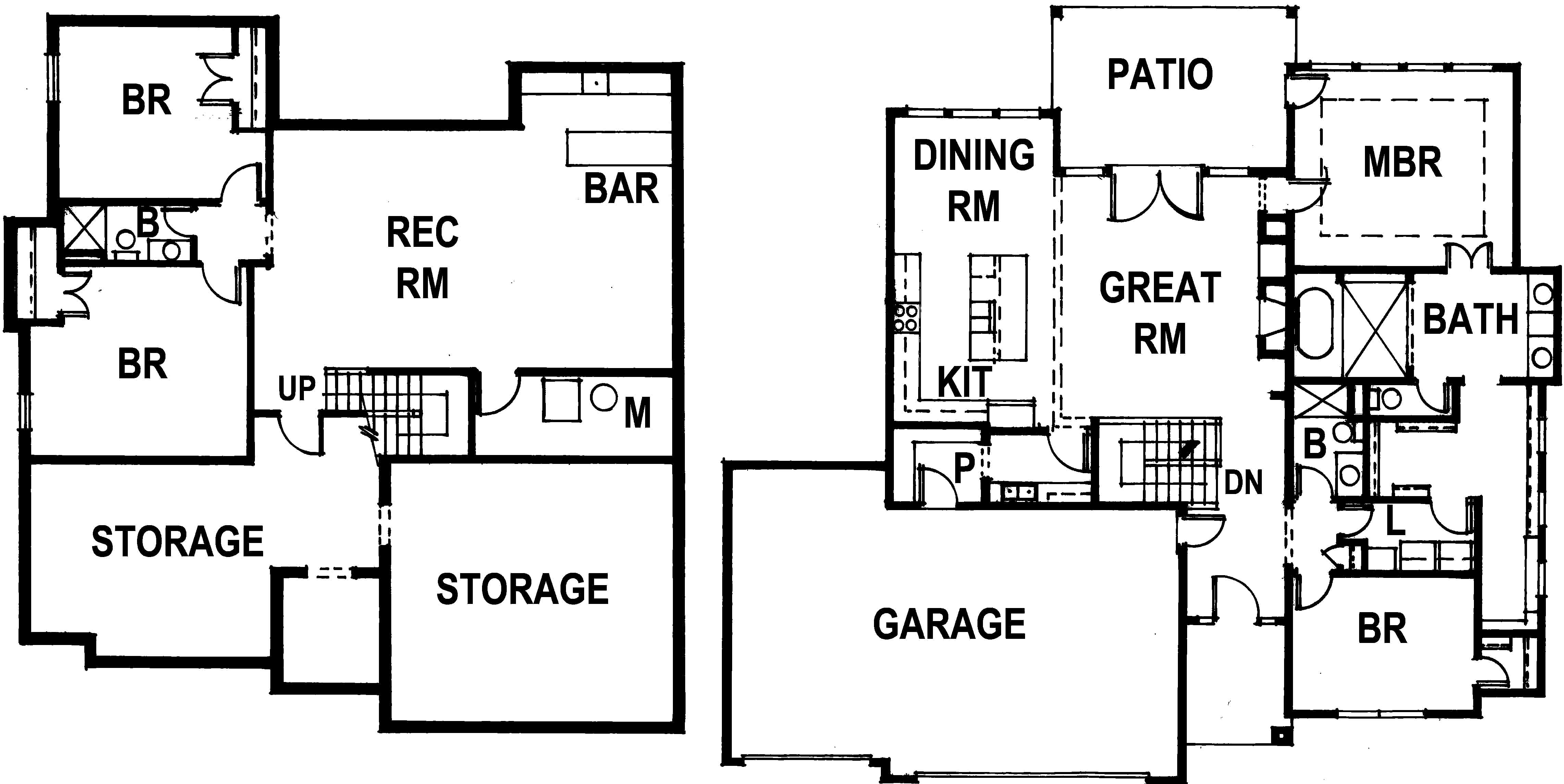Stone Chase Homes floorplan