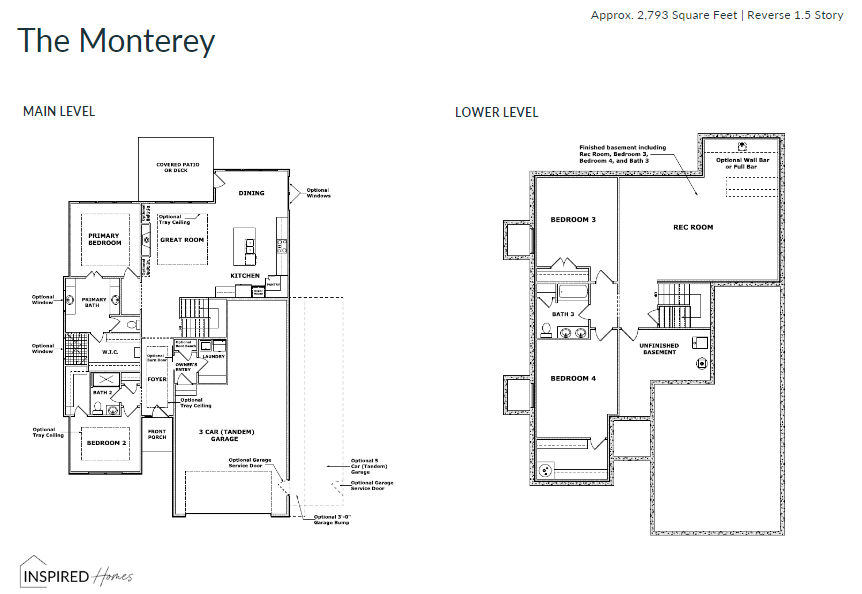Inspired Homes LLC floorplan