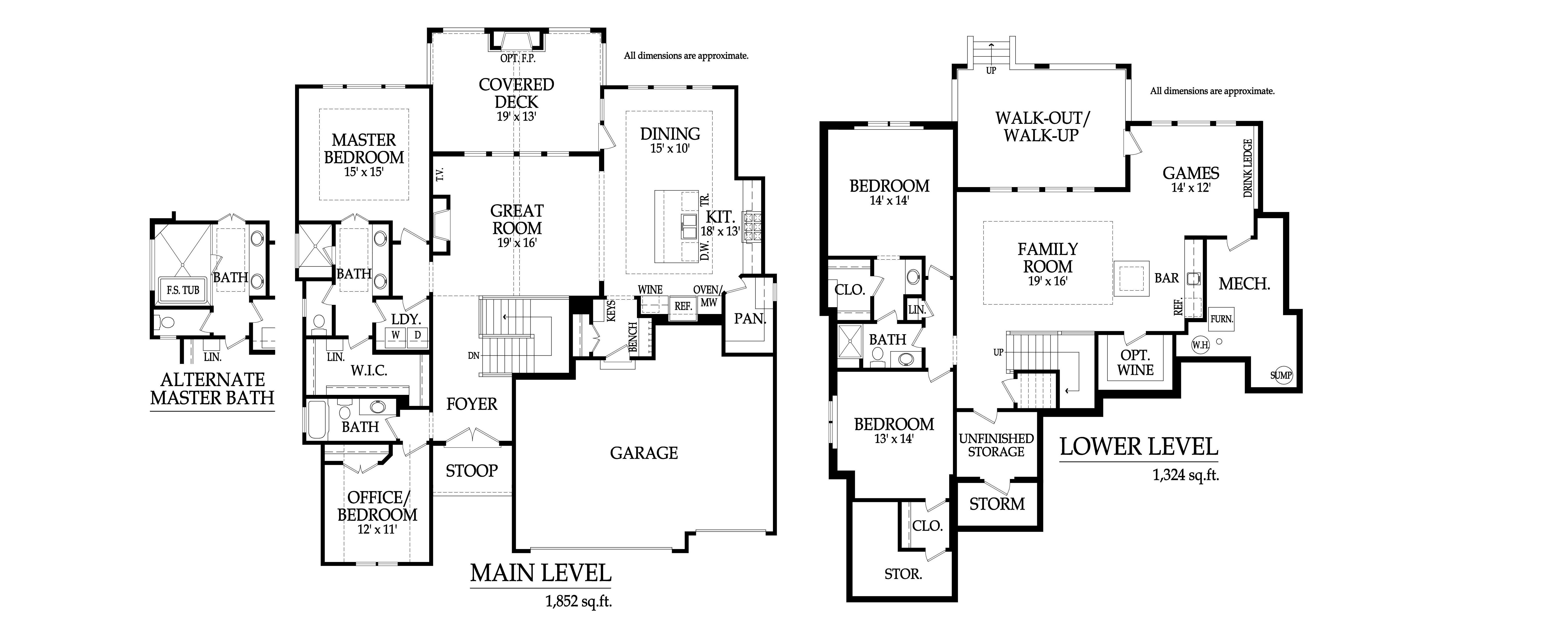 J.S. Robinson Fine Homes floorplan