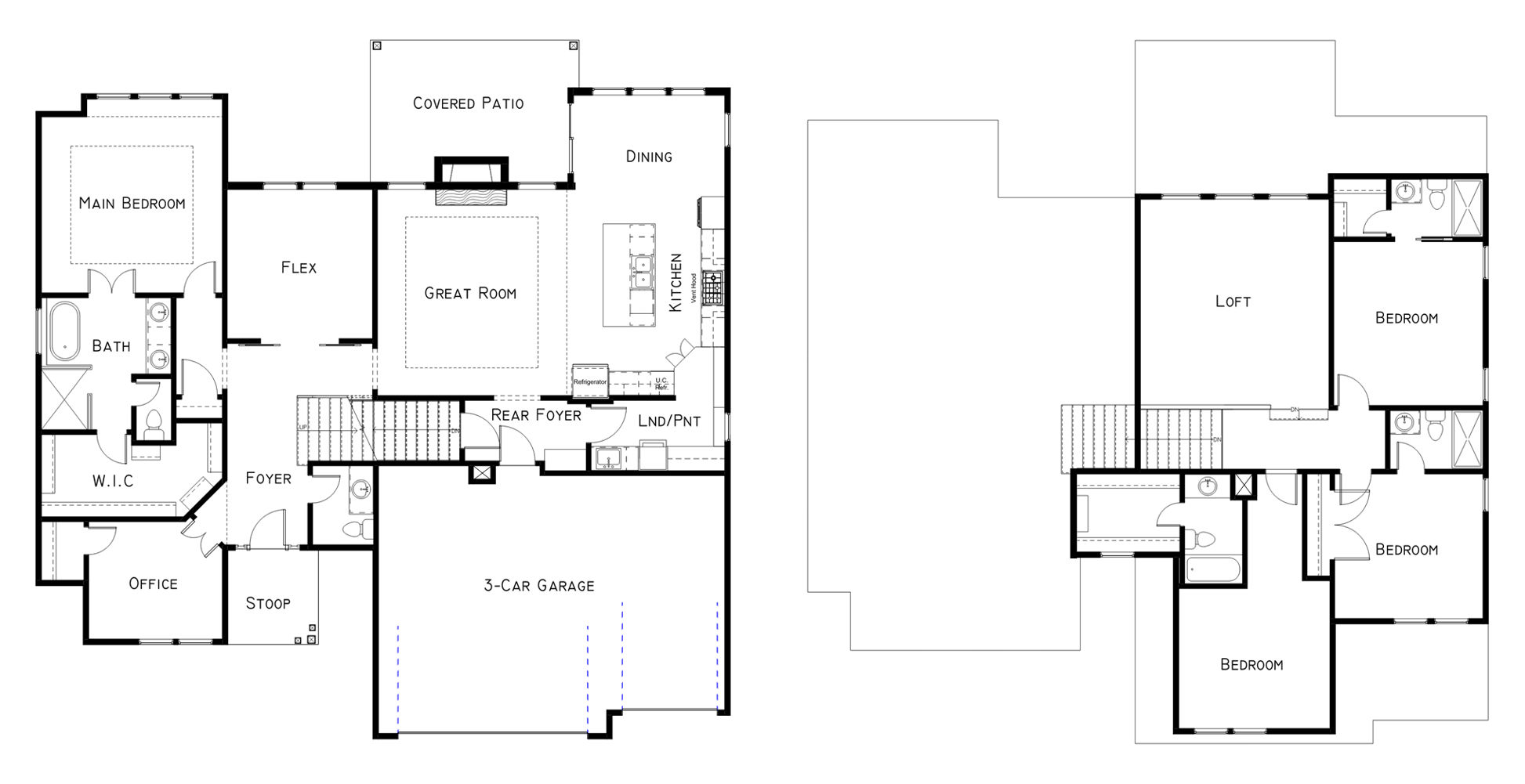 Pryor West Homes floorplan