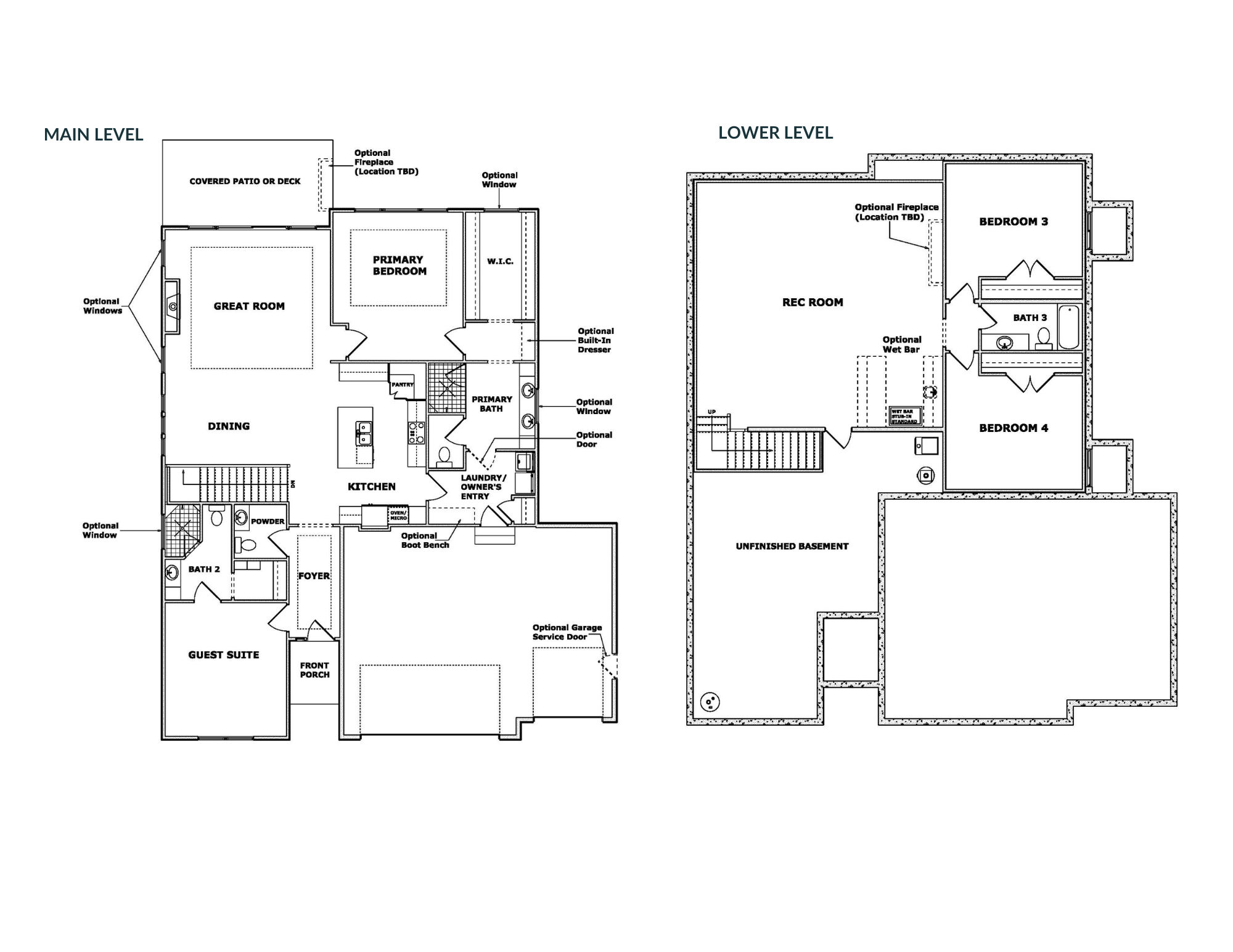 Inspired Homes LLC floorplan
