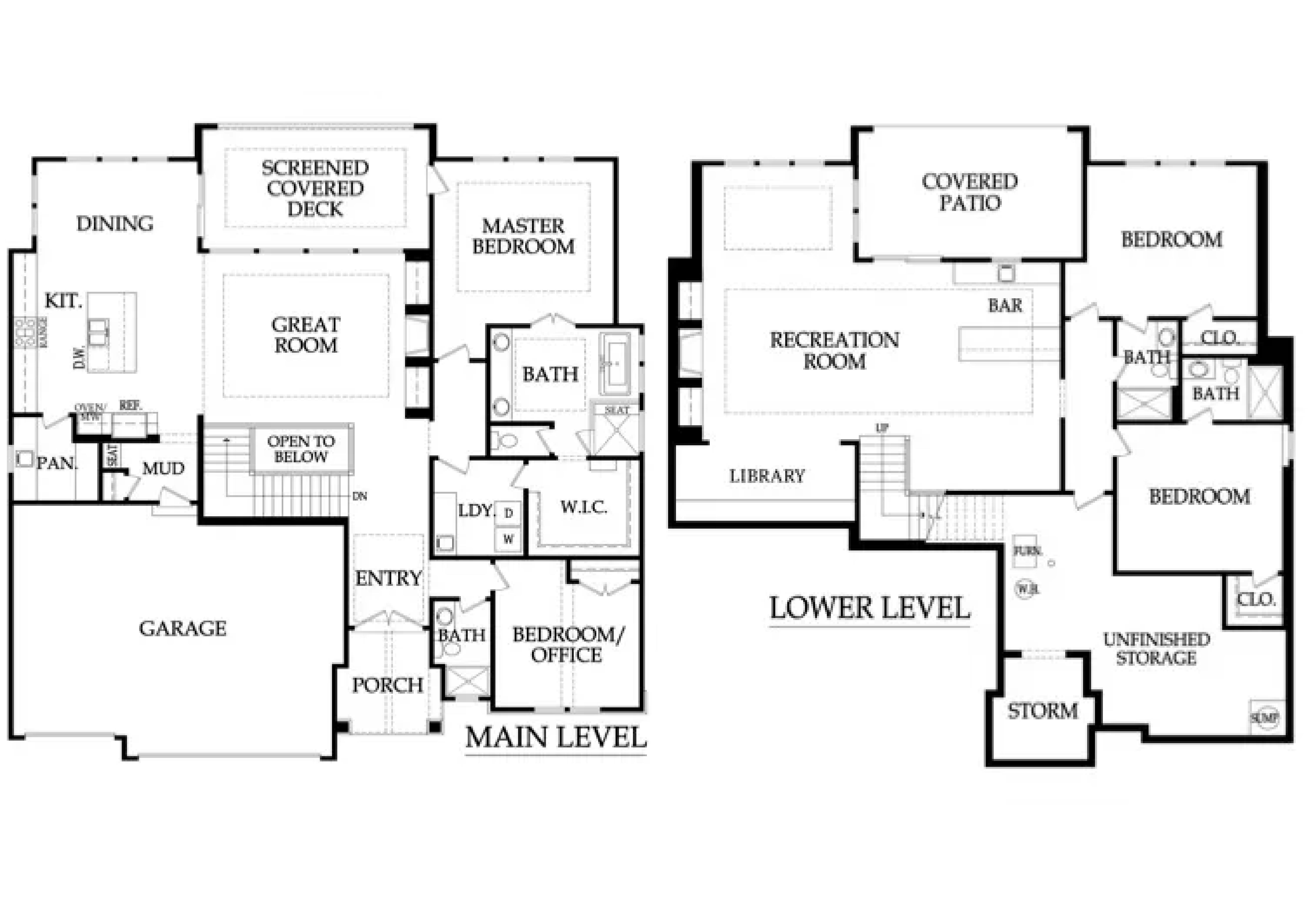 Roeser Homes floorplan