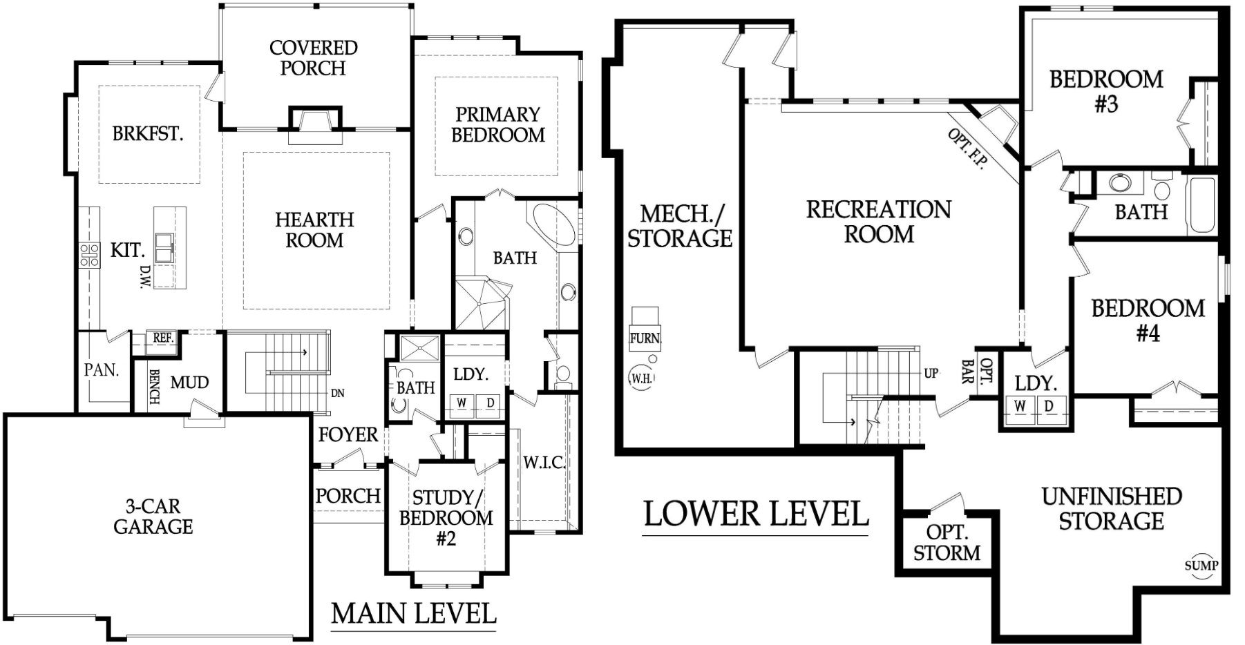 Bickimer Homes floorplan