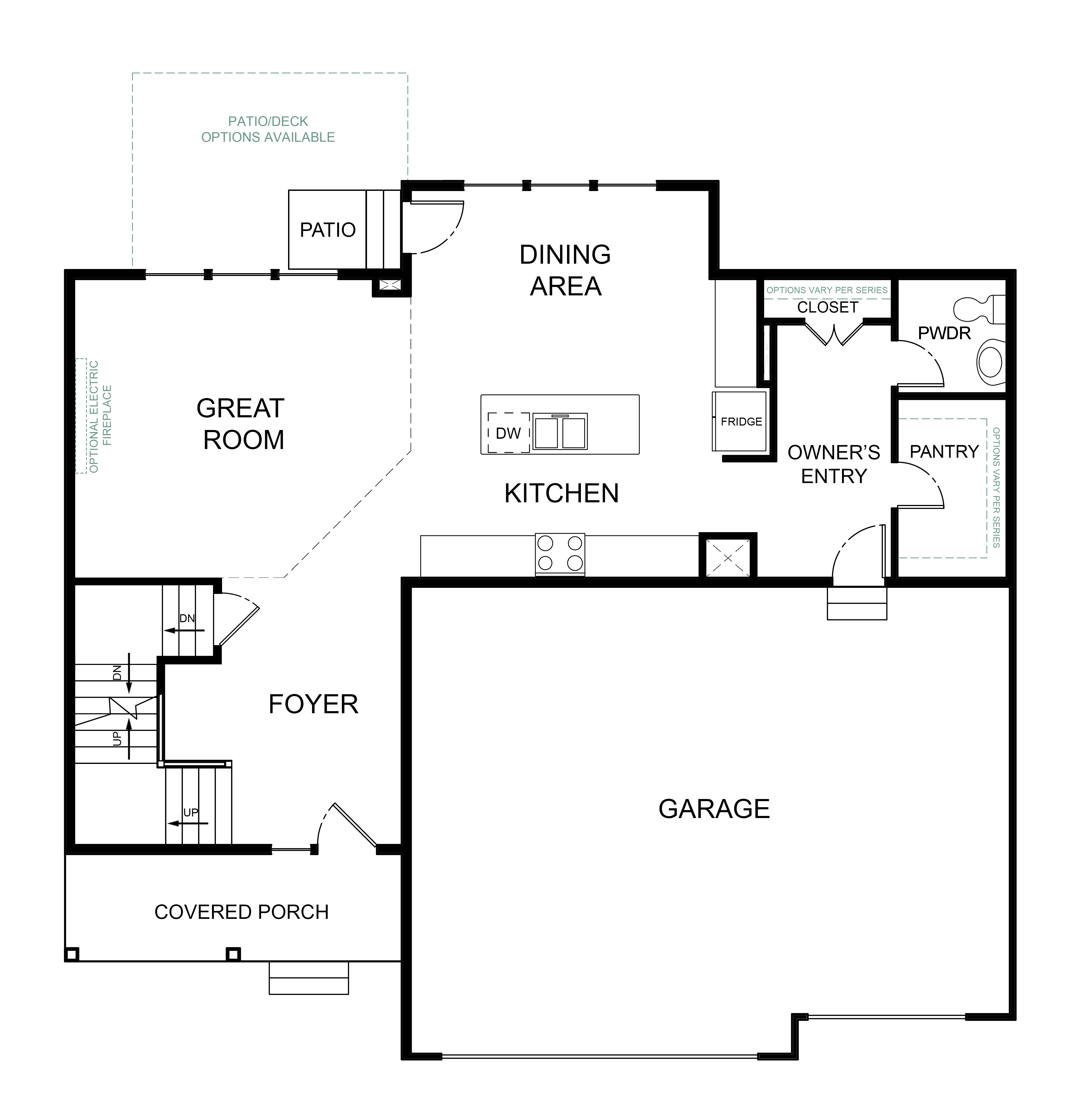 Summit Homes floorplan