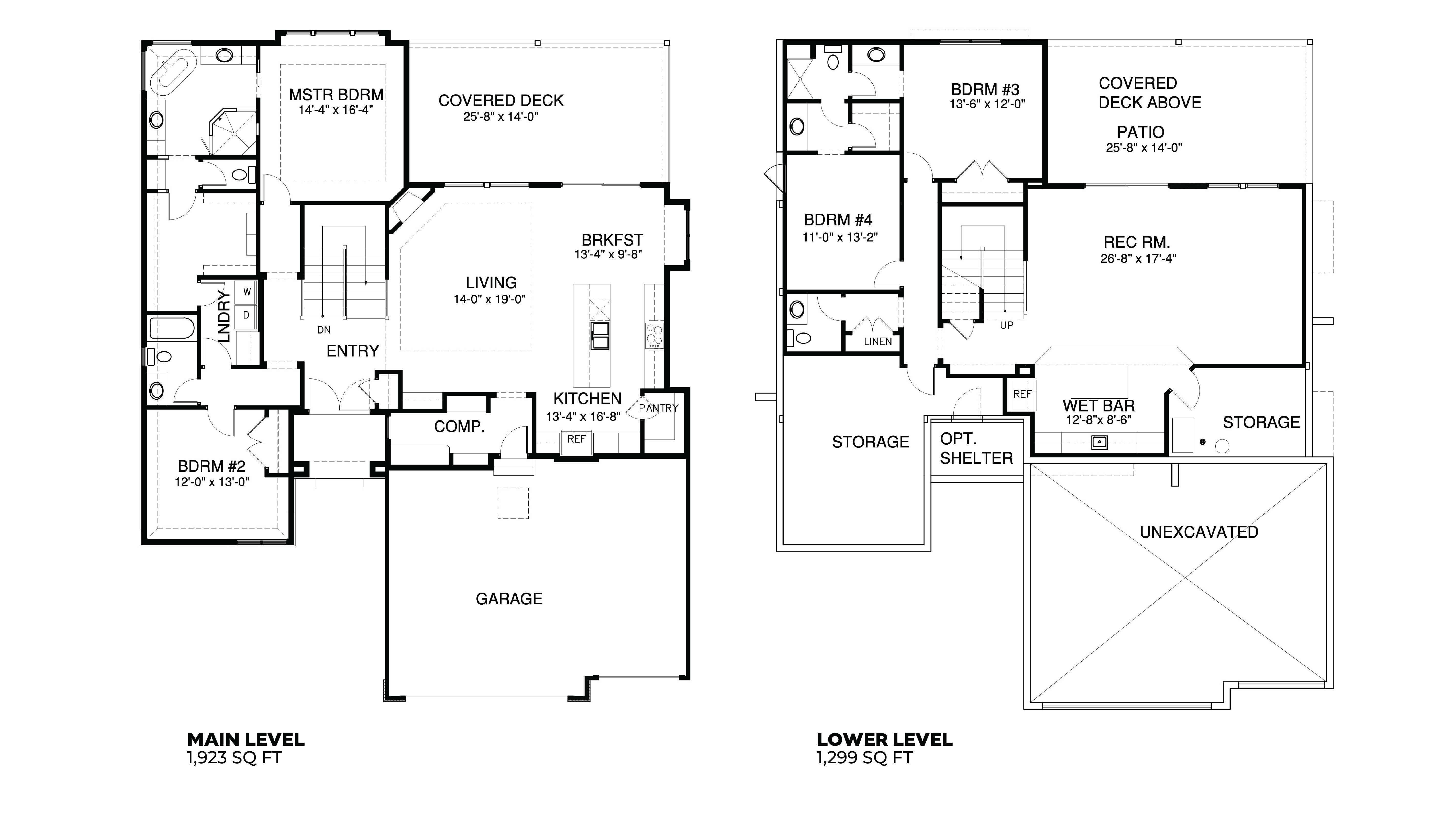 Don Julian Builders, Inc. floorplan