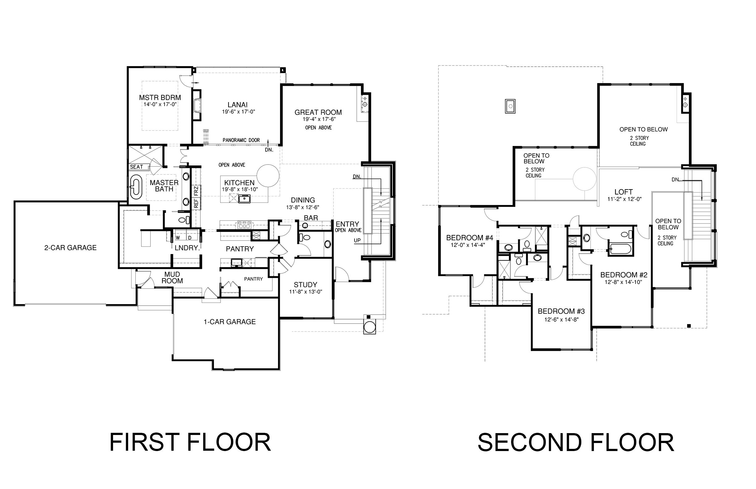 Don Julian Builders, Inc. floorplan