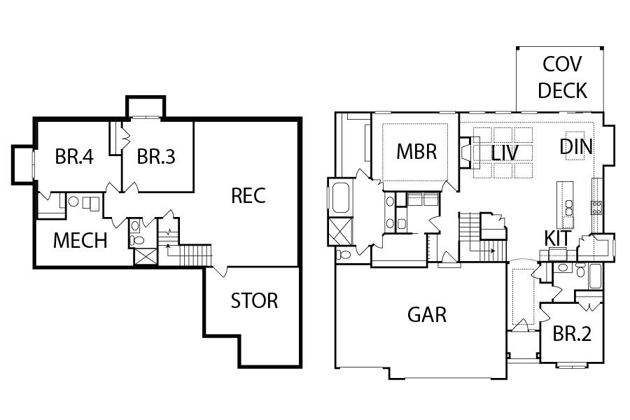 Dusselier & Marks Homes, Inc. floorplan