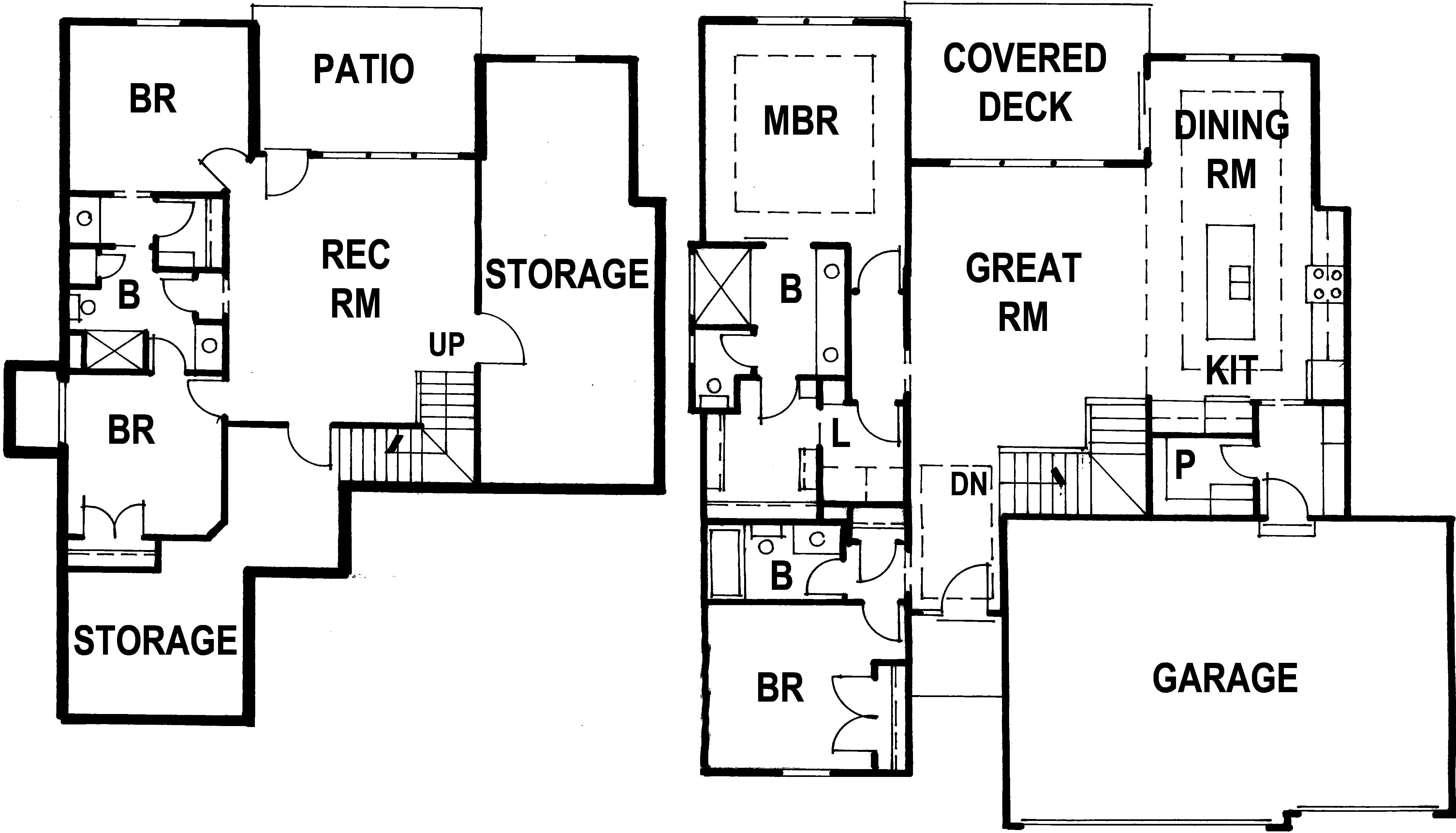 Titan Custom Homes floorplan
