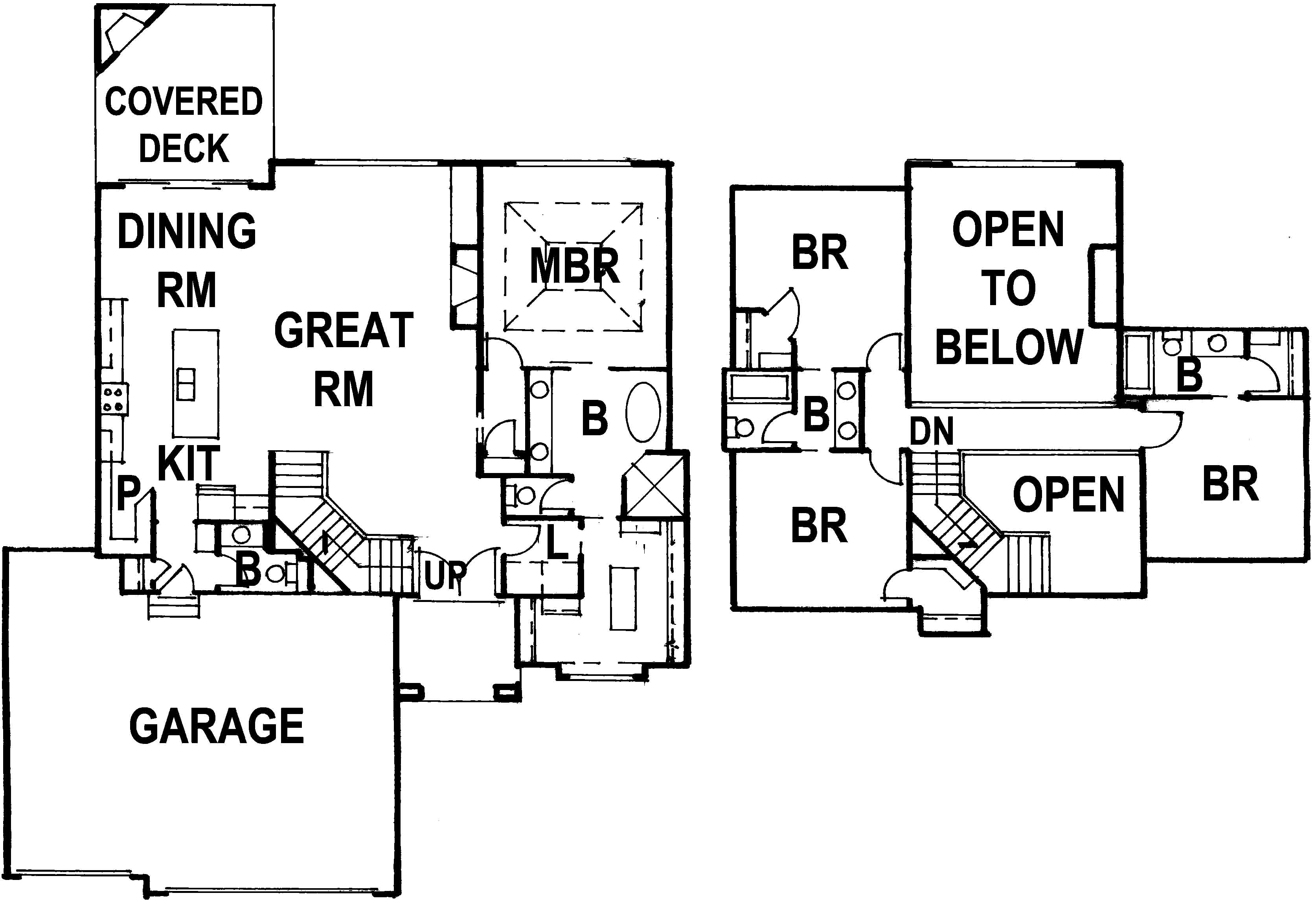 Walker Custom Homes floorplan