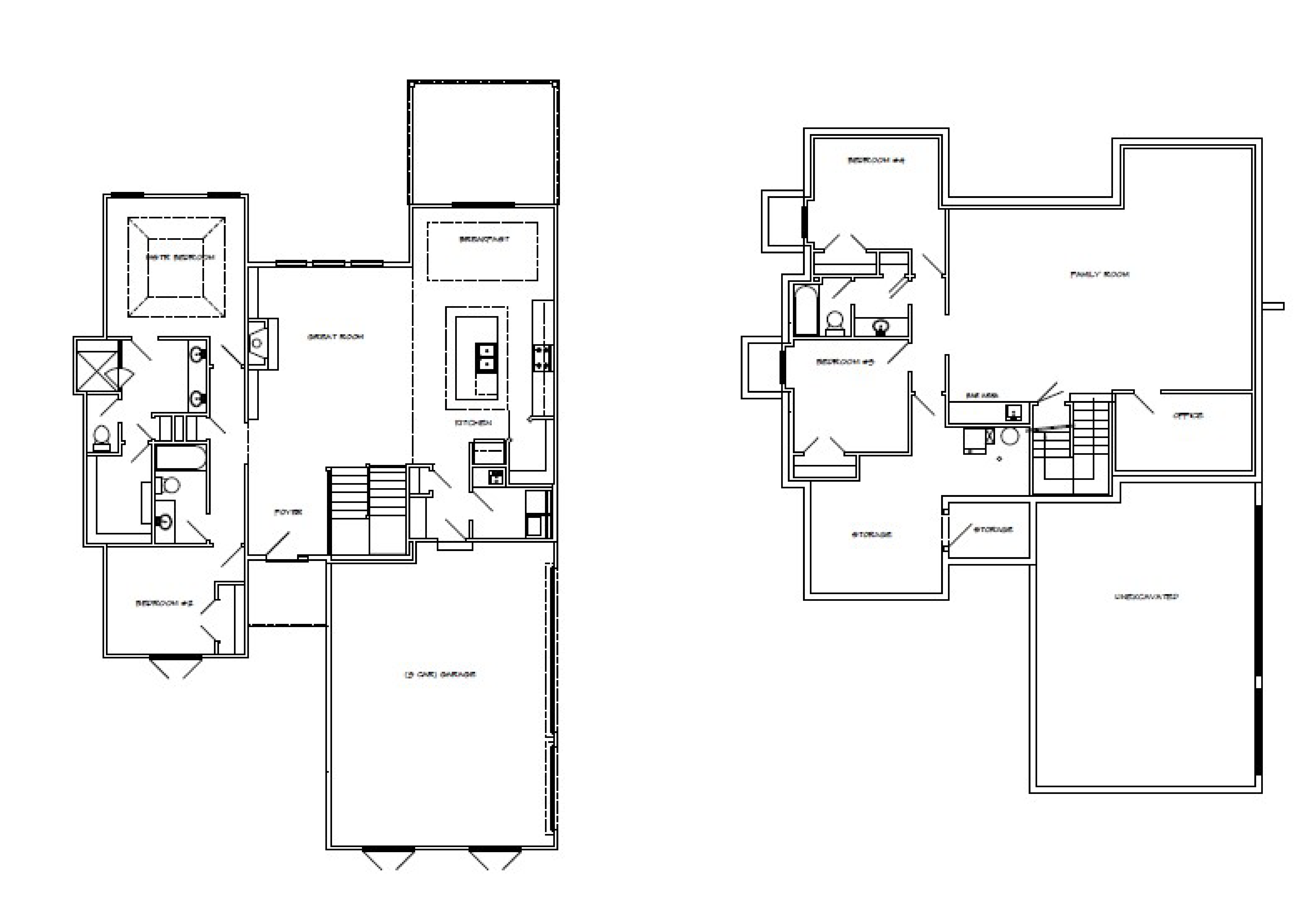 BC Residential Homes floorplan