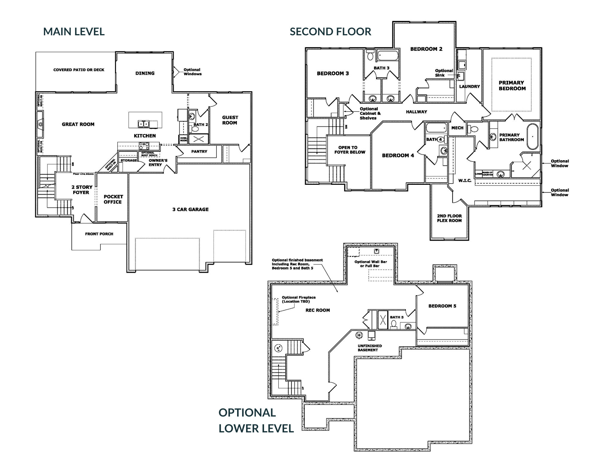 Inspired Homes LLC floorplan
