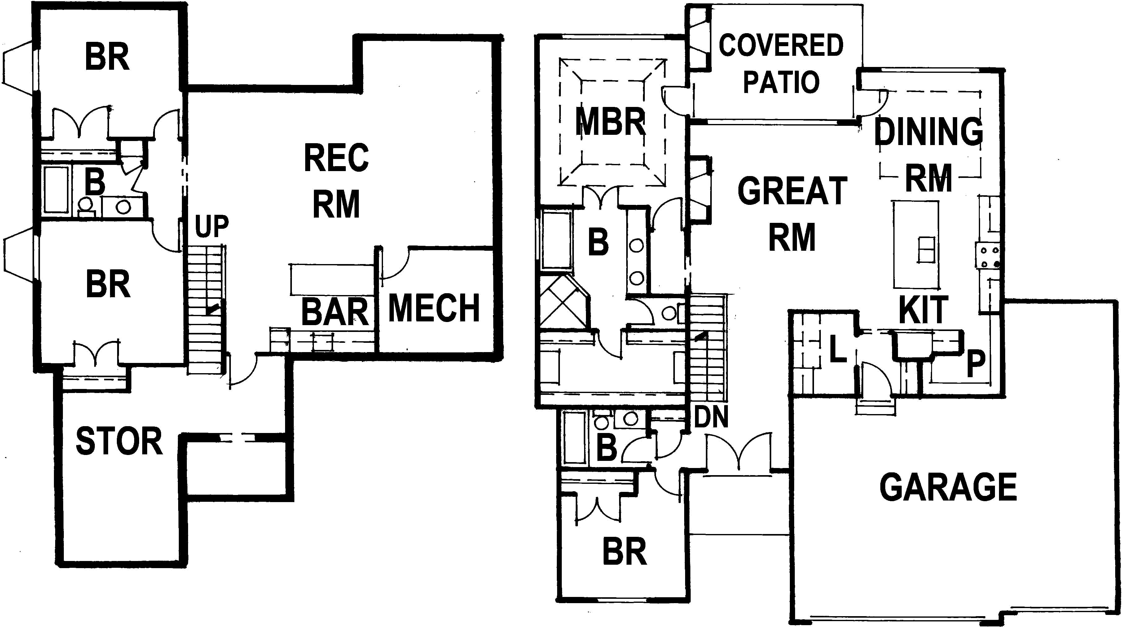 Walker Custom Homes floorplan