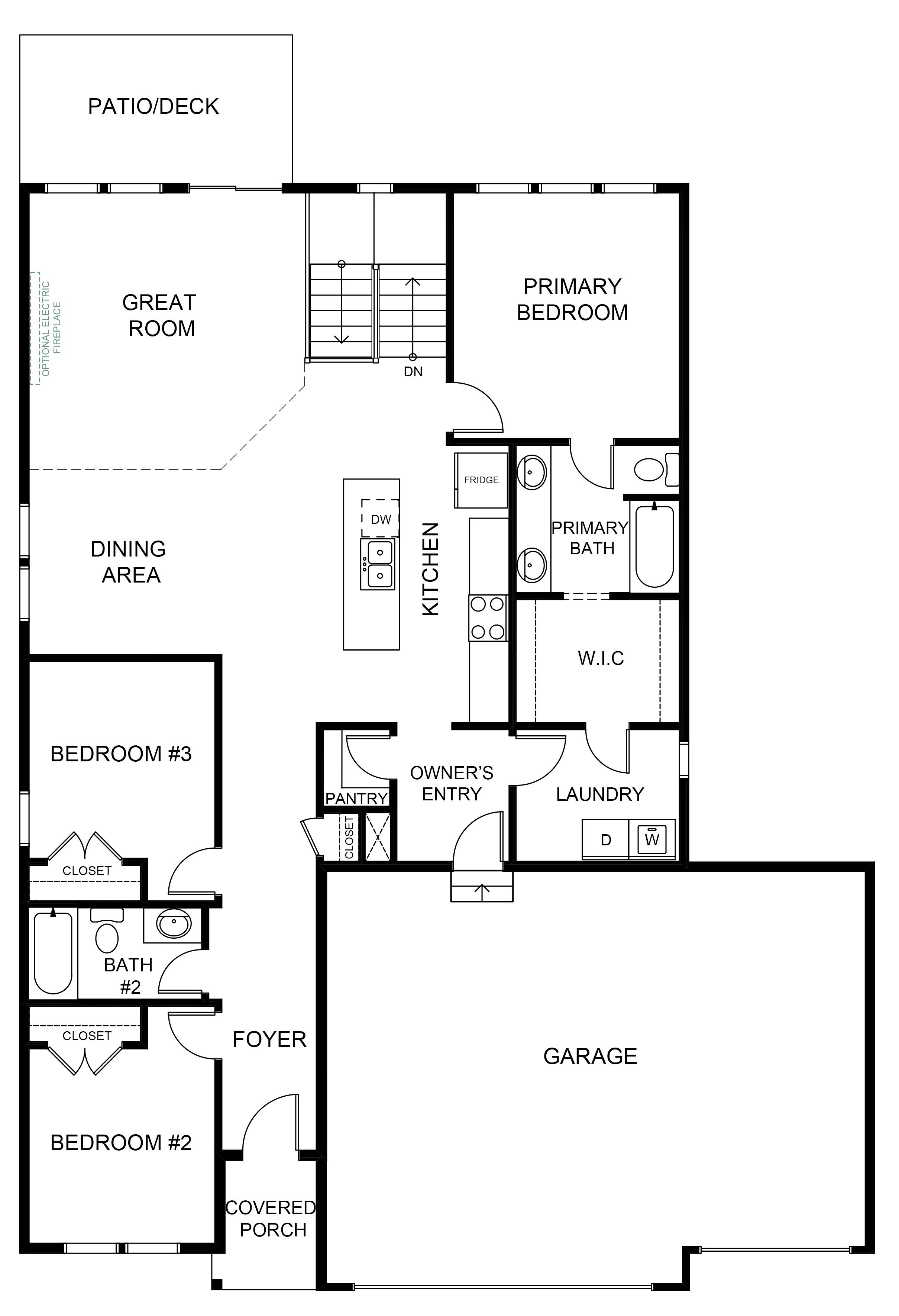 Summit Homes floorplan