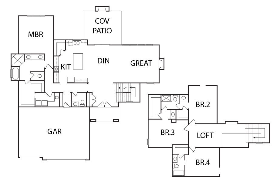 Ben Cerra Construction Inc. floorplan