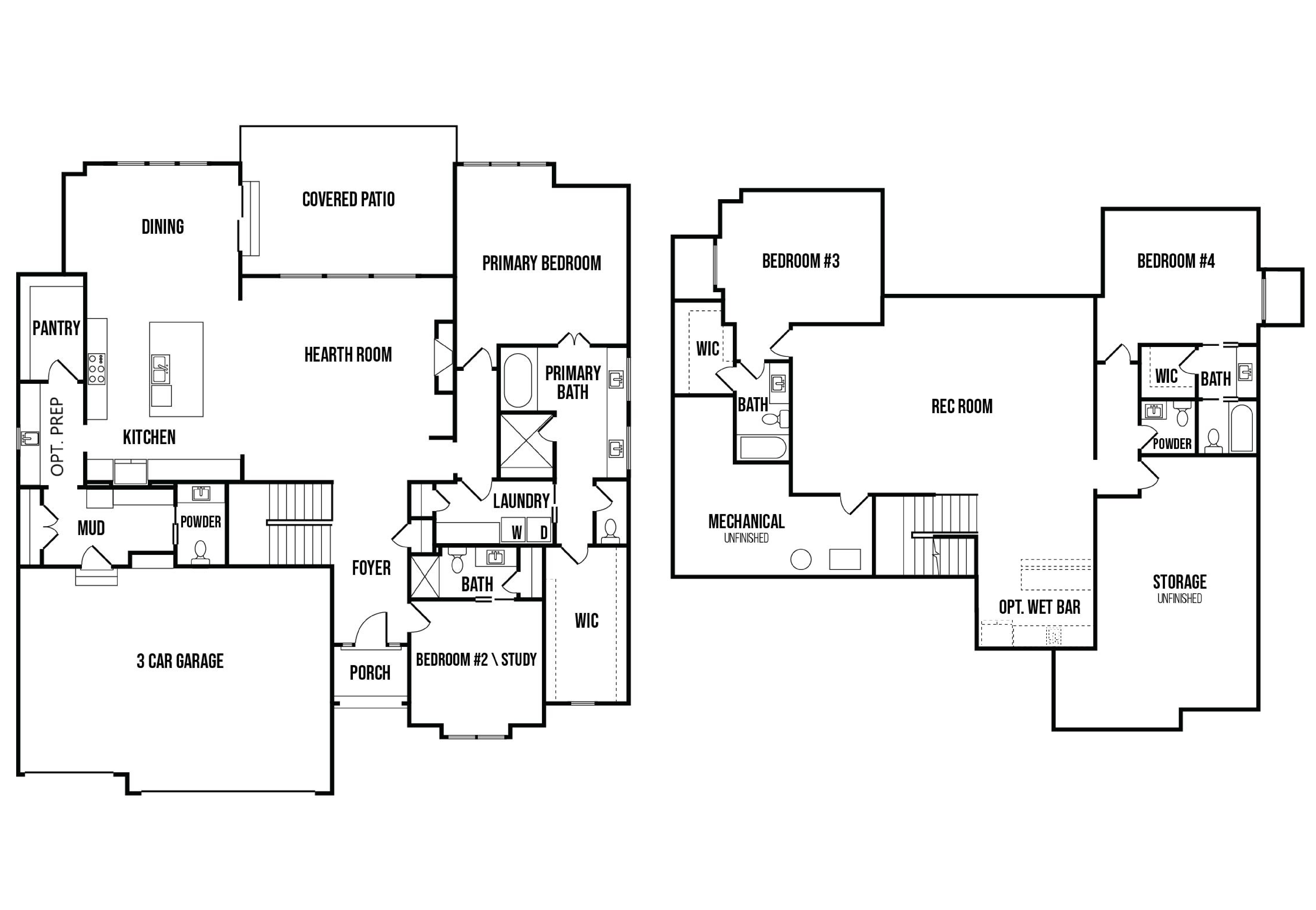 Bickimer Homes floorplan