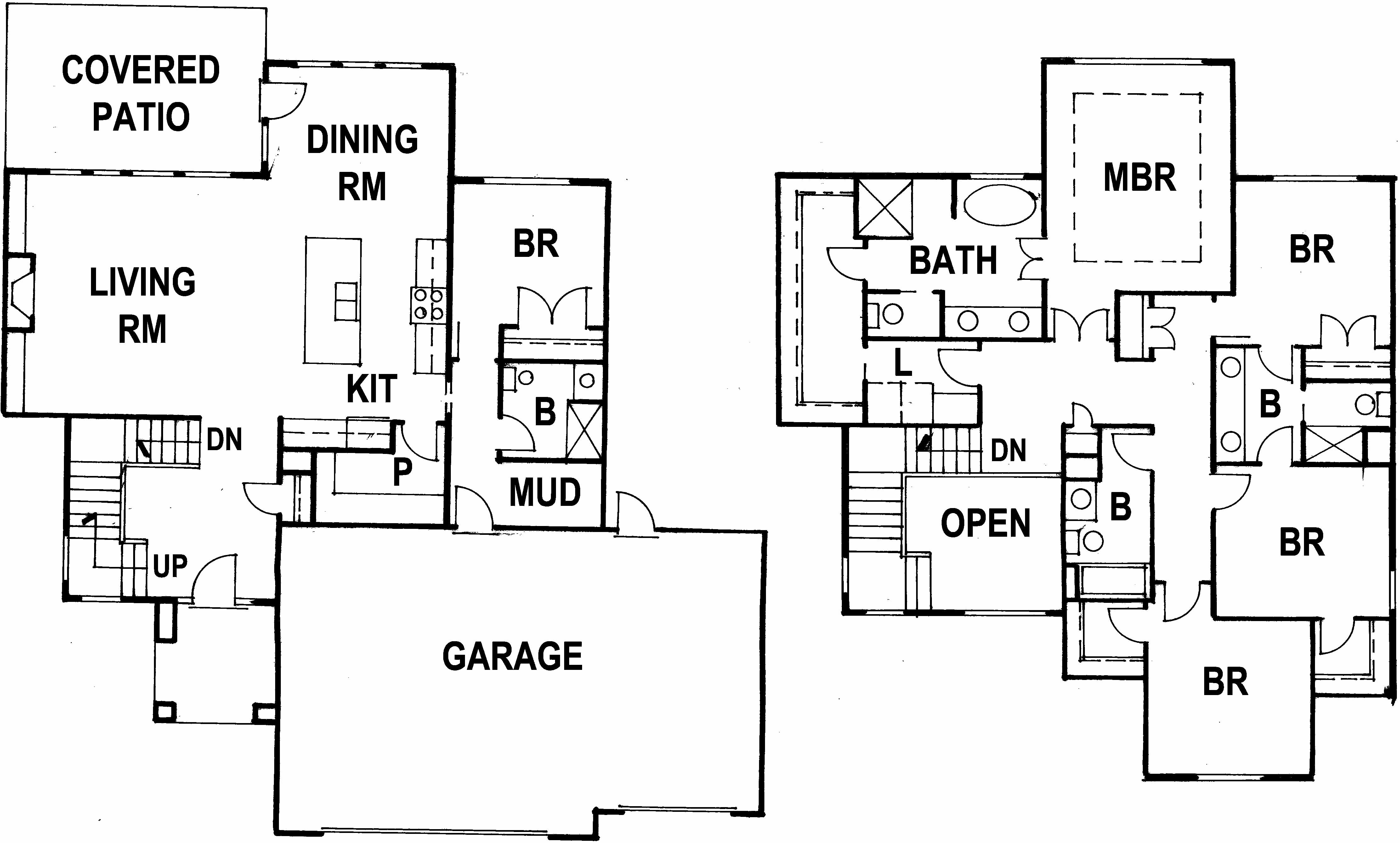 Legacy Homes of KC floorplan