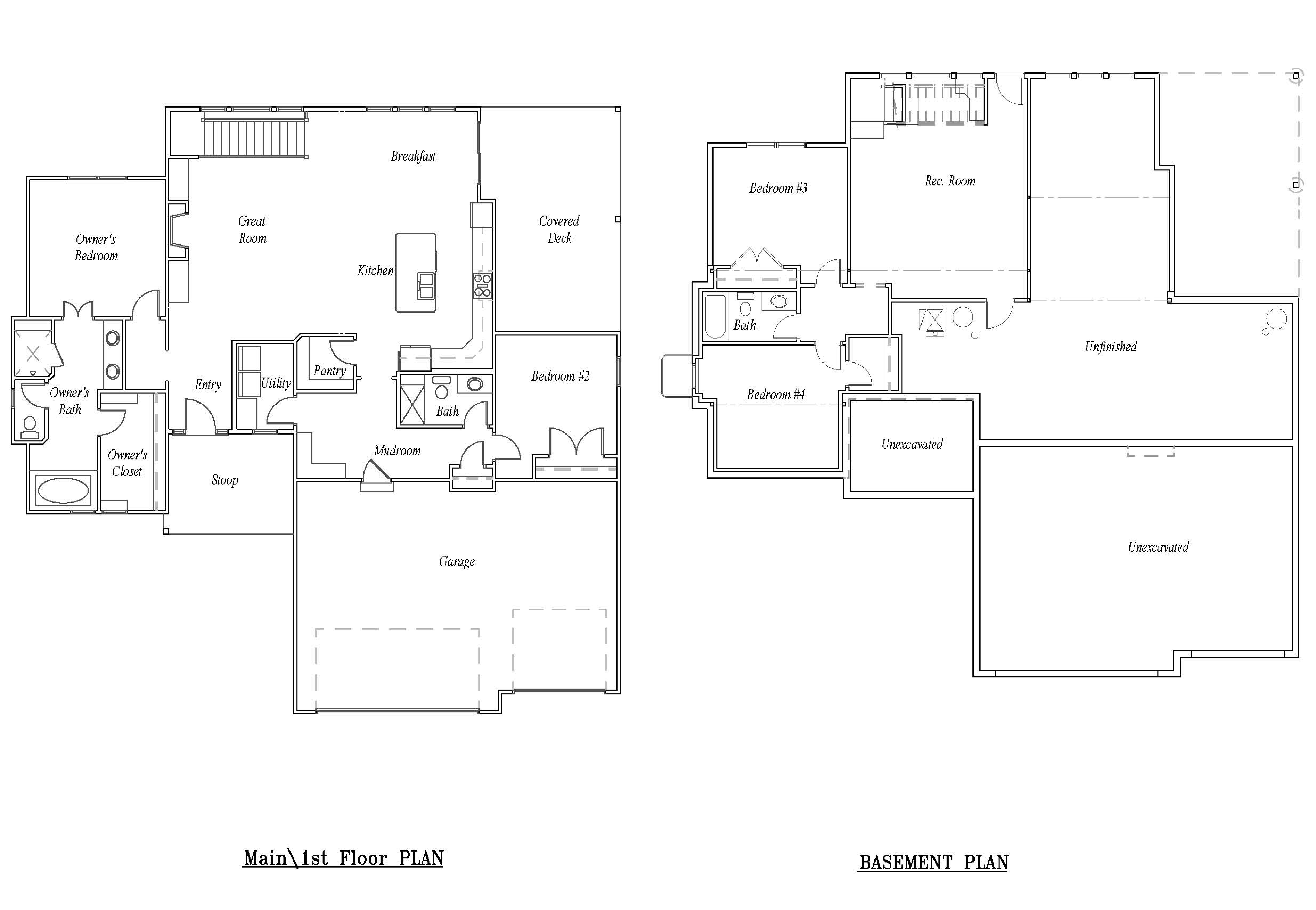 New Mark Homes KC floorplan