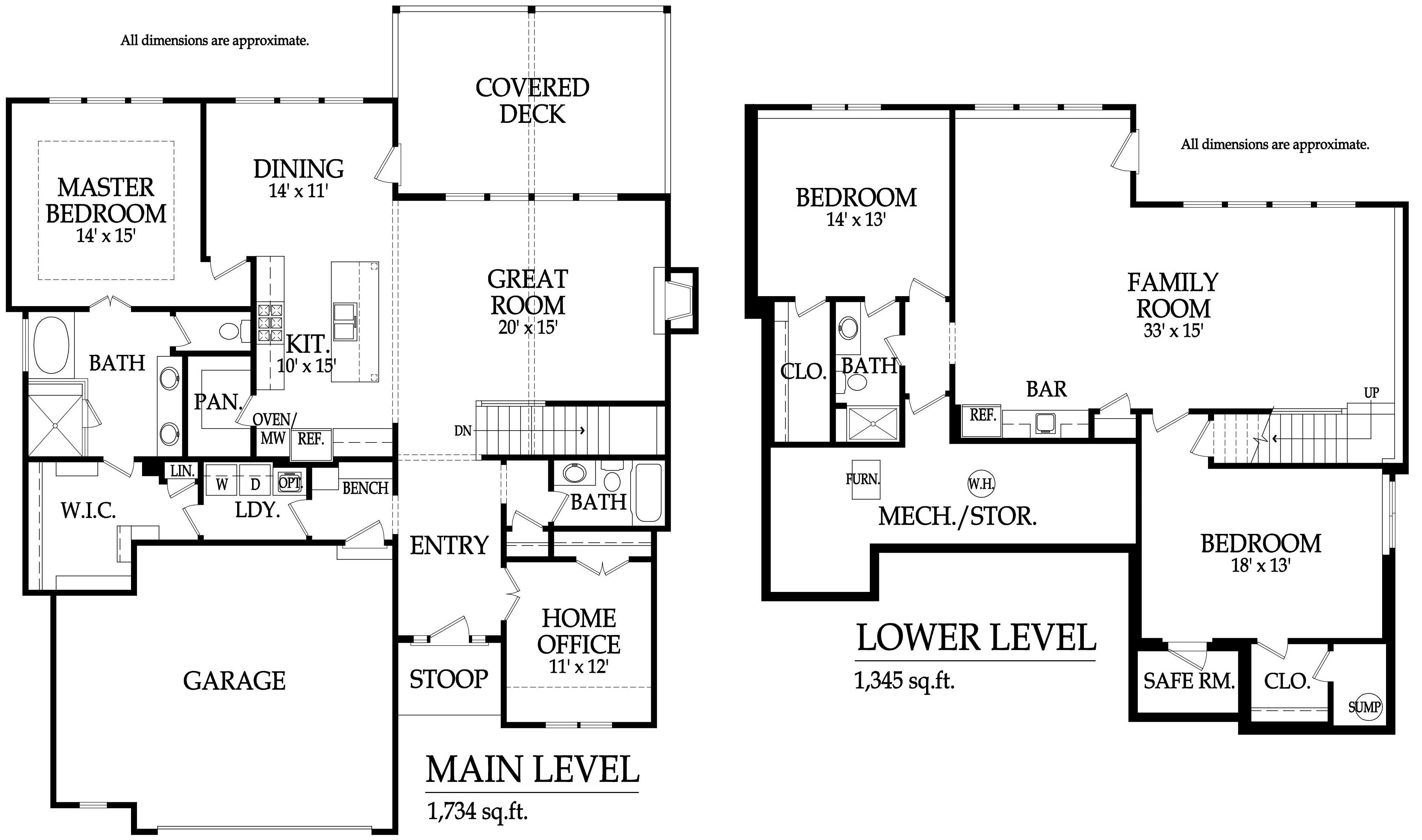 J.S. Robinson Fine Homes floorplan