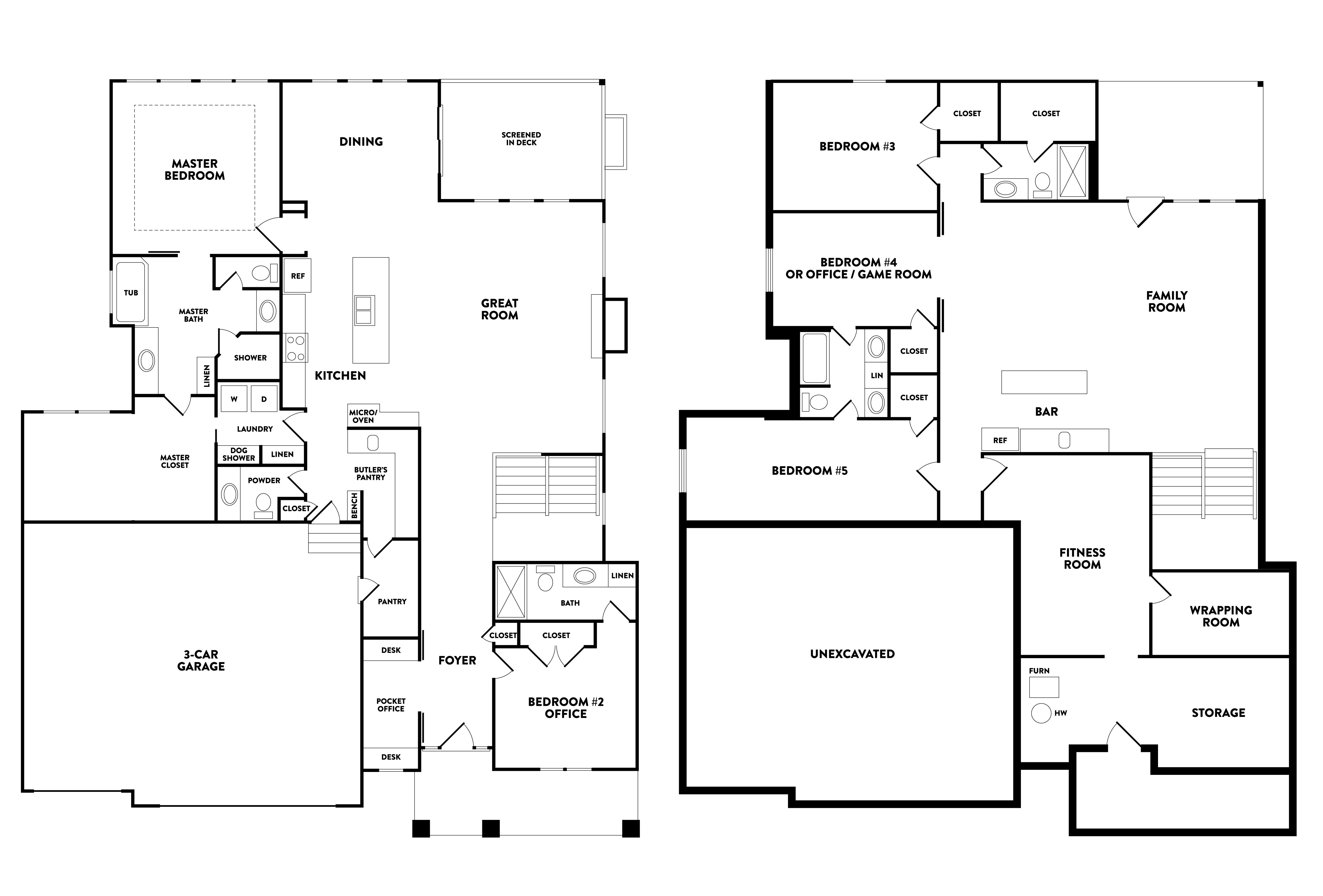 TruMark Homes floorplan