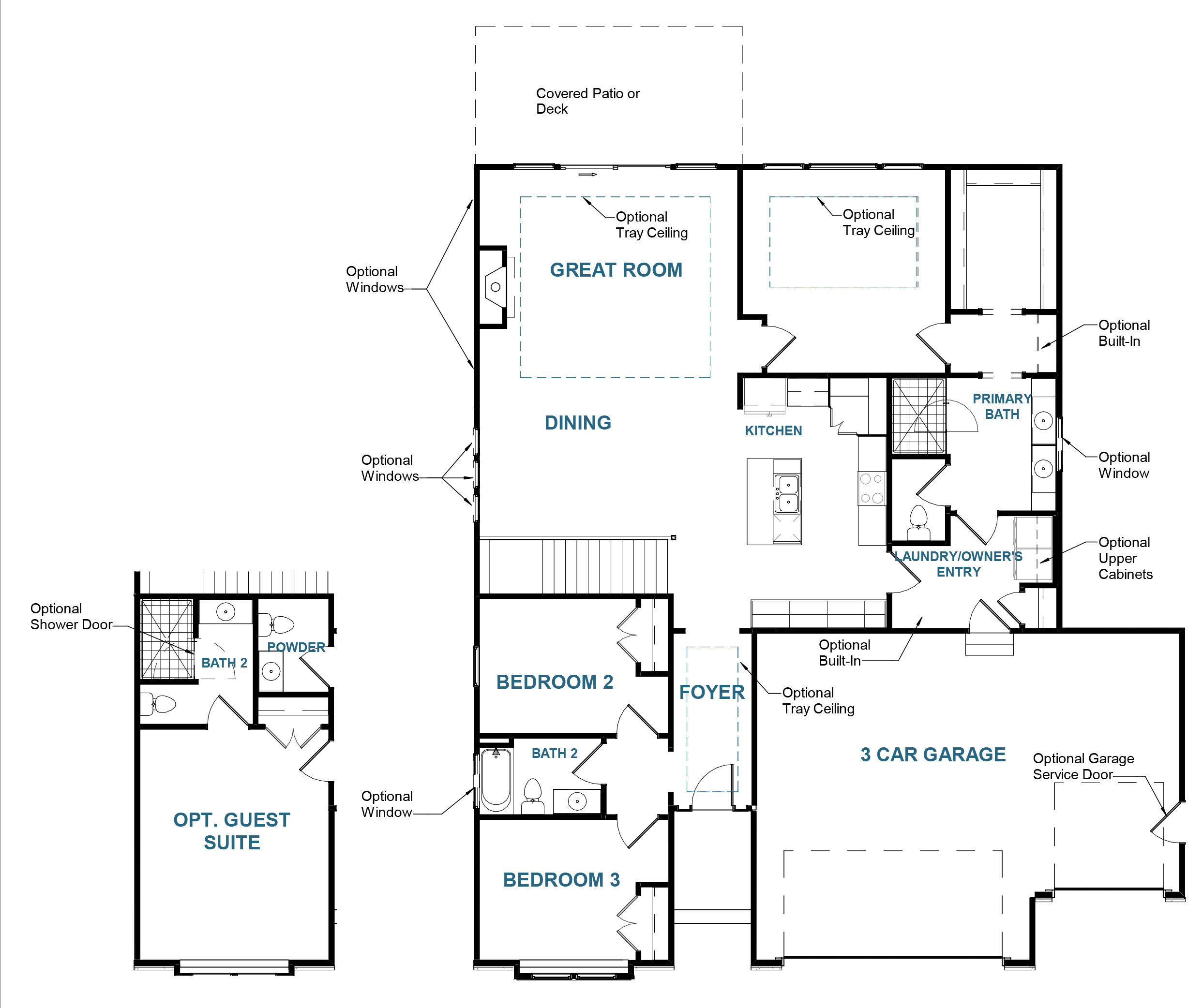 Inspired Homes LLC floorplan