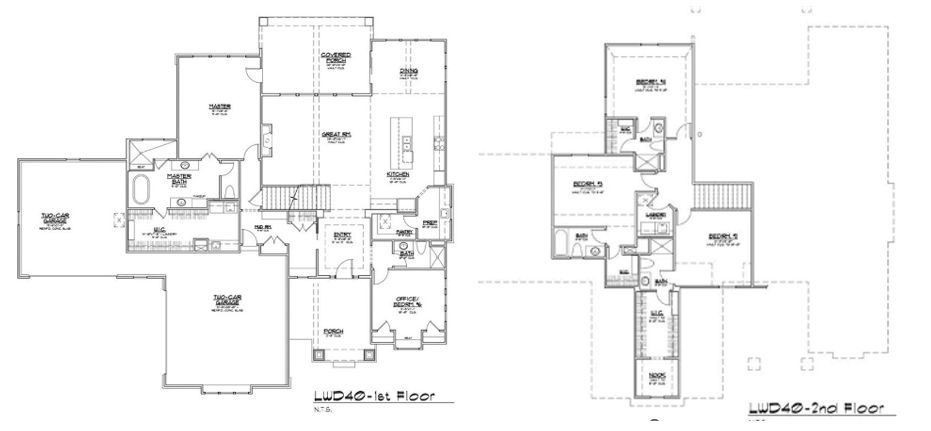 James Engle Custom Homes floorplan
