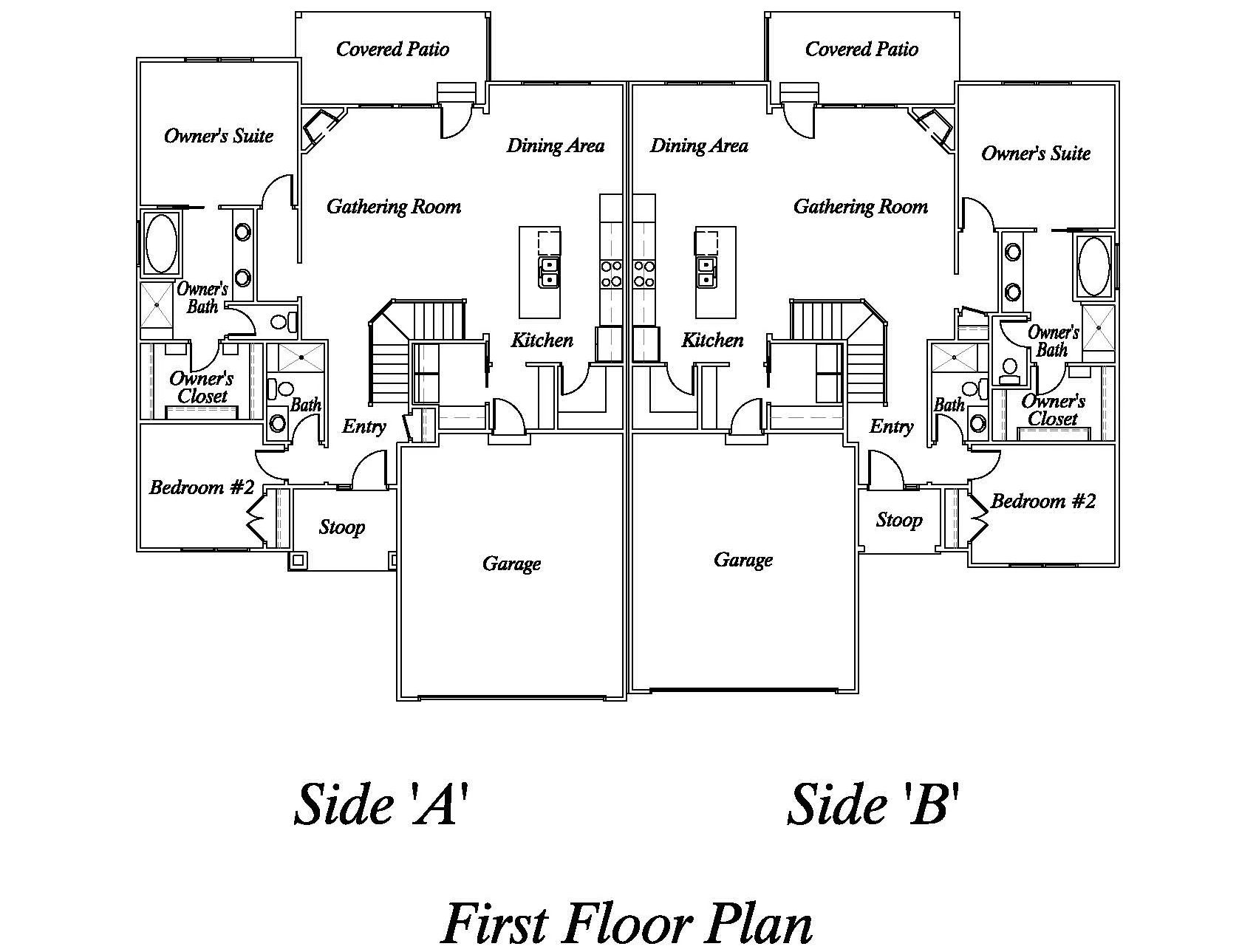 New Mark Homes KC floorplan