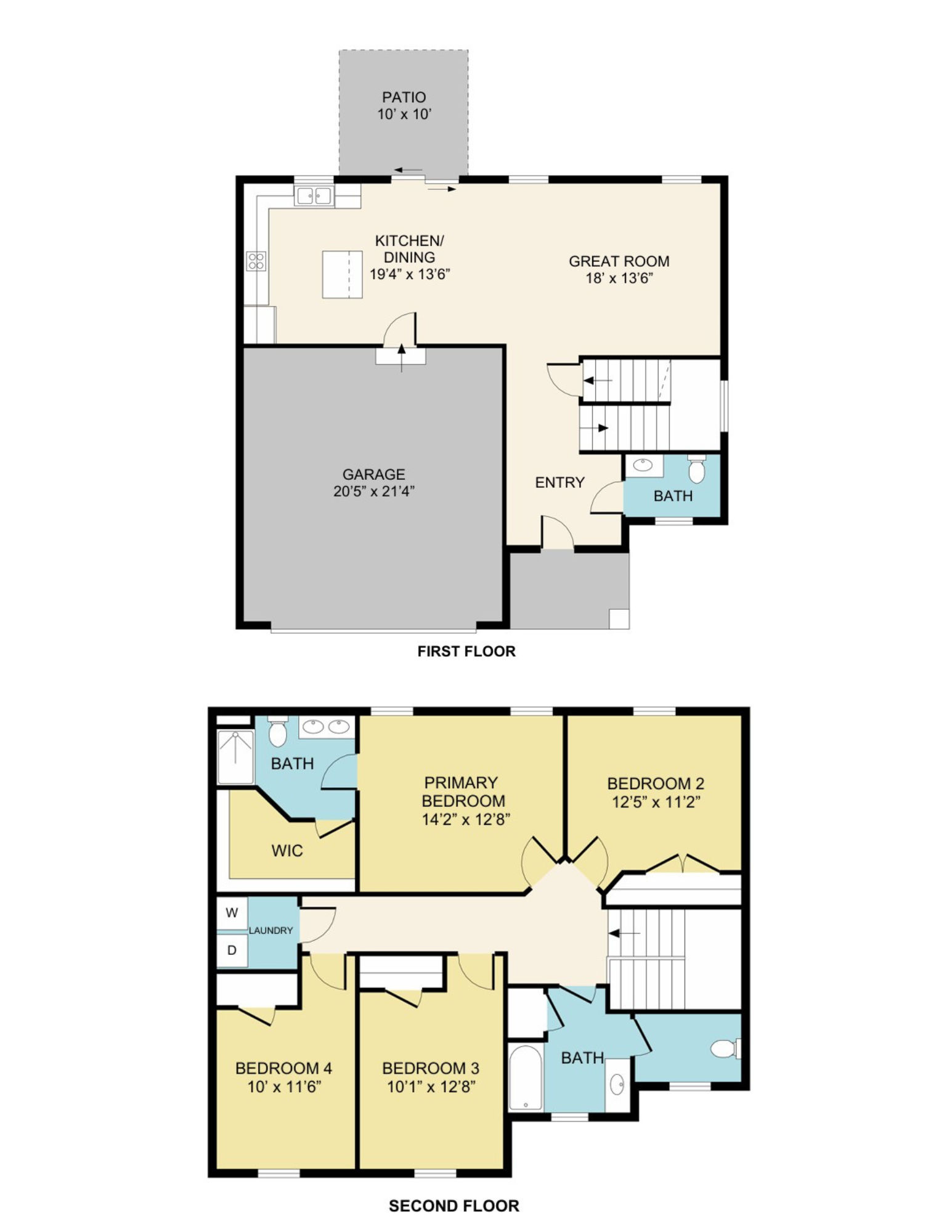 Country Club Homes floorplan