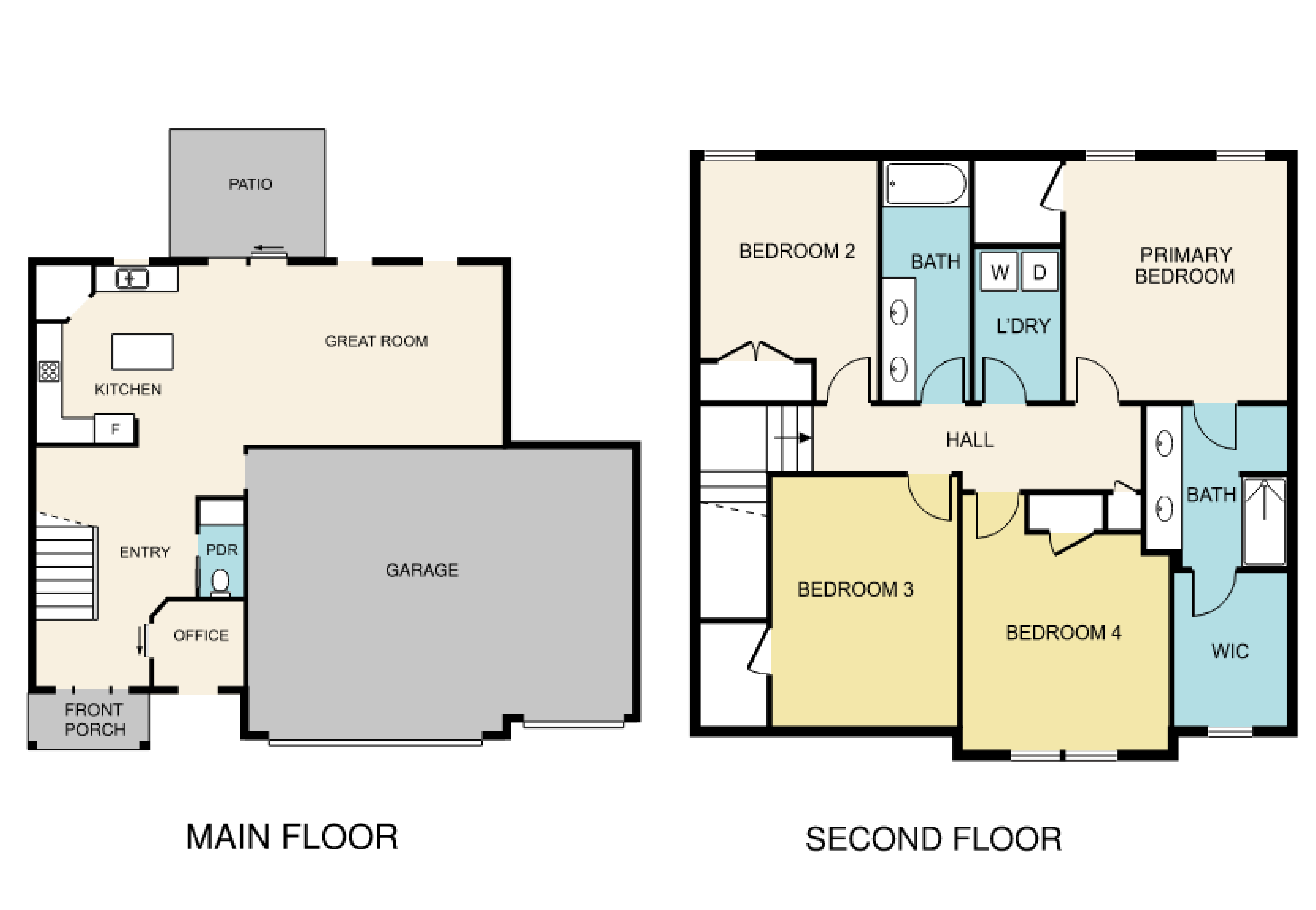 Dave Richards Homebuilding, Inc. floorplan