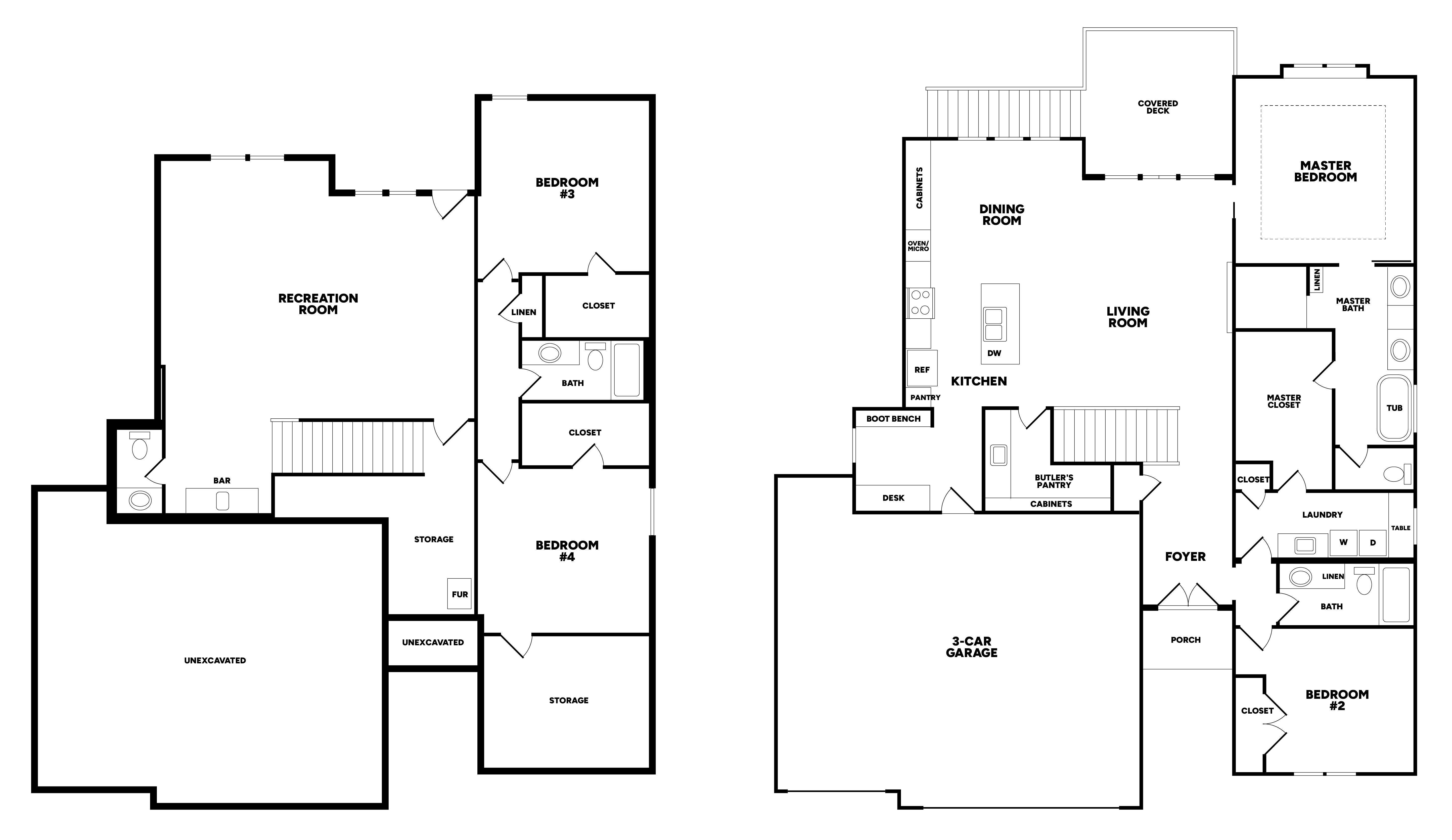 TruMark Homes floorplan