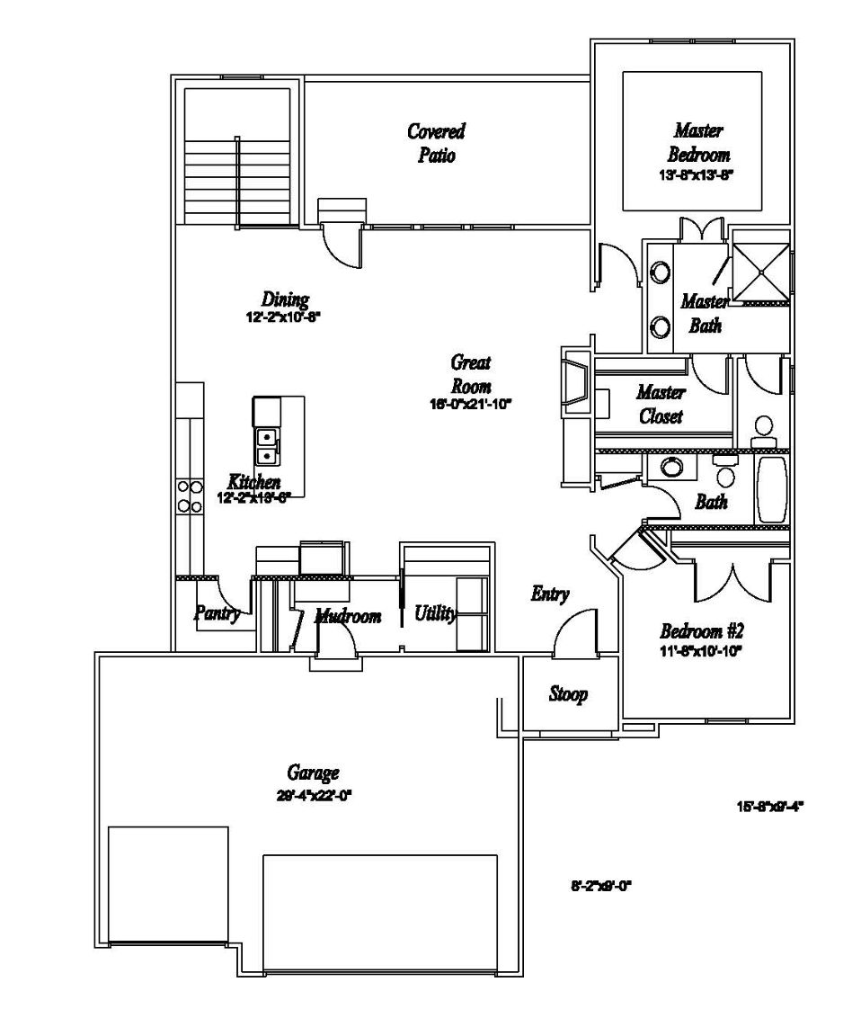 New Mark Homes KC floorplan