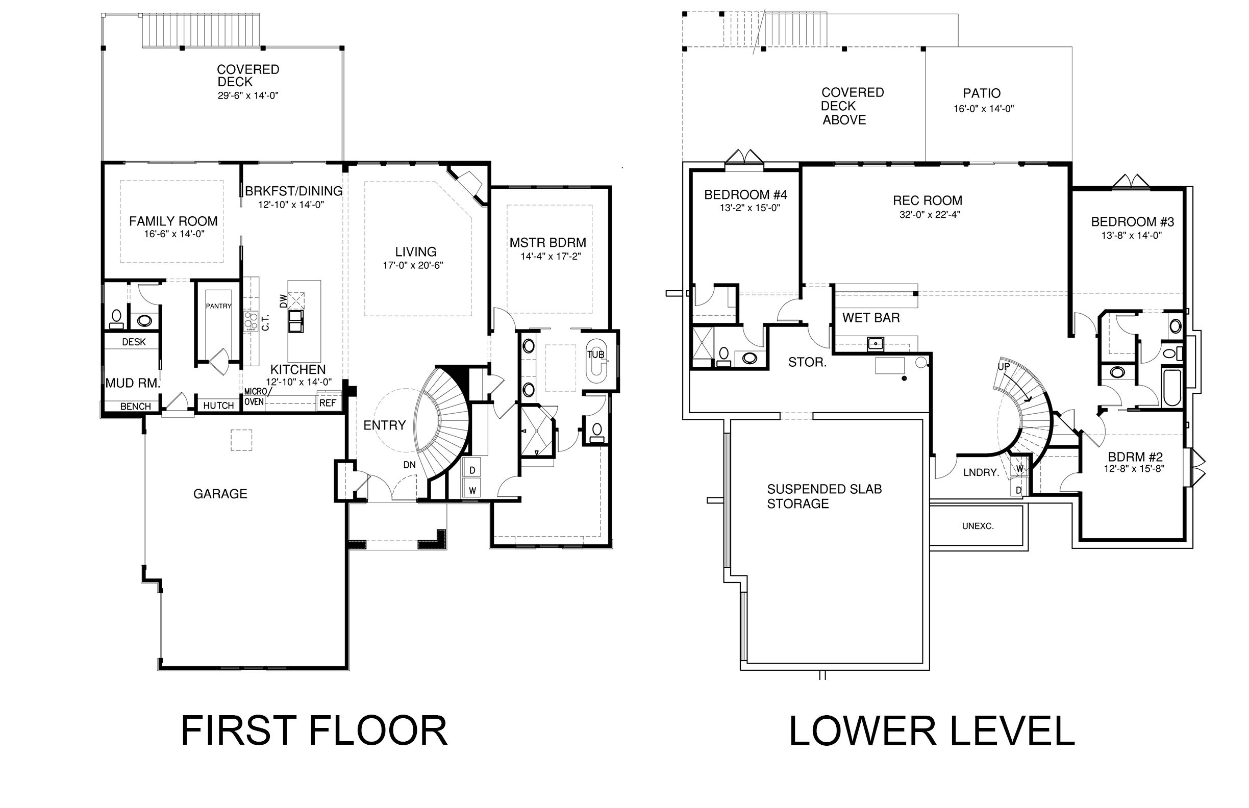 Don Julian Builders, Inc. floorplan