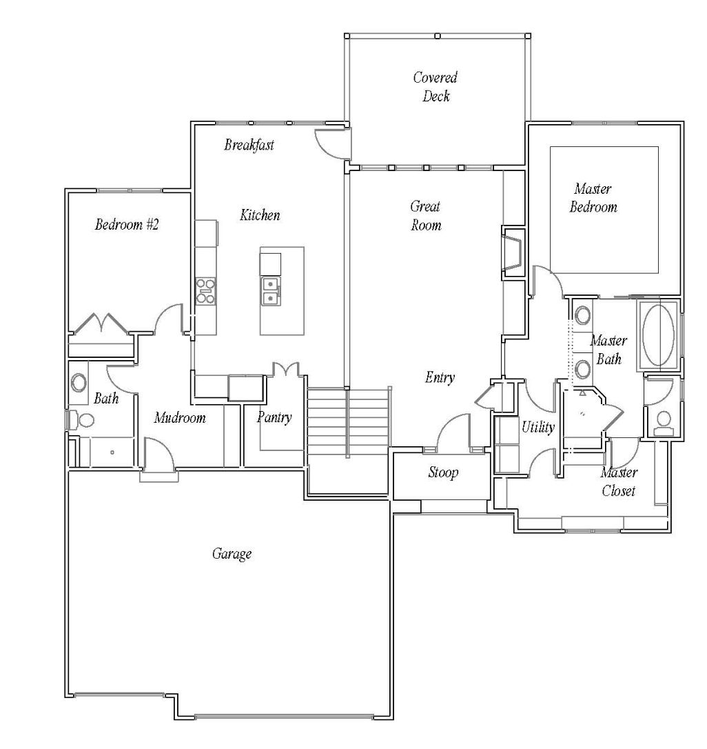 New Mark Homes KC floorplan