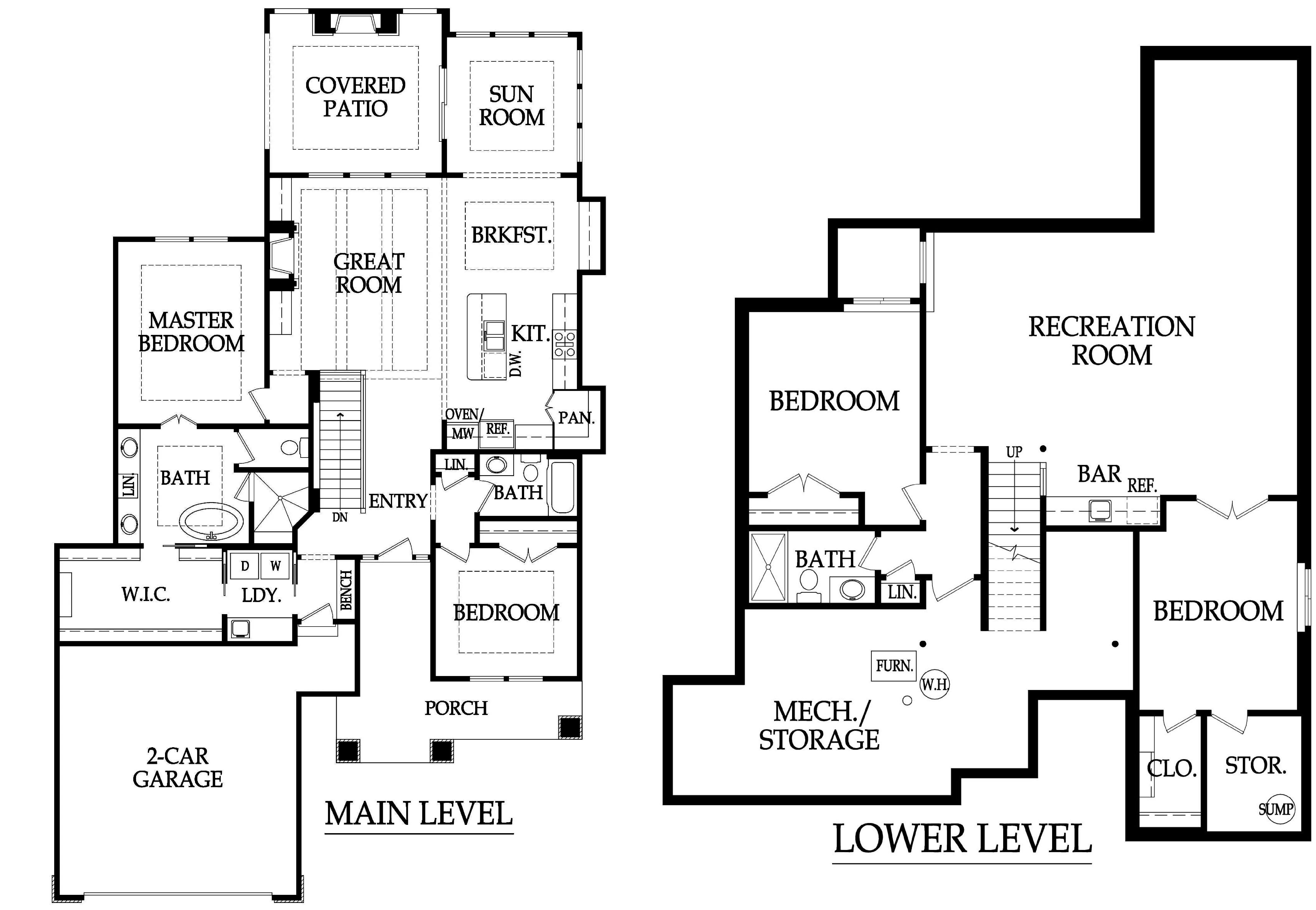 Crestwood Custom Homes floorplan