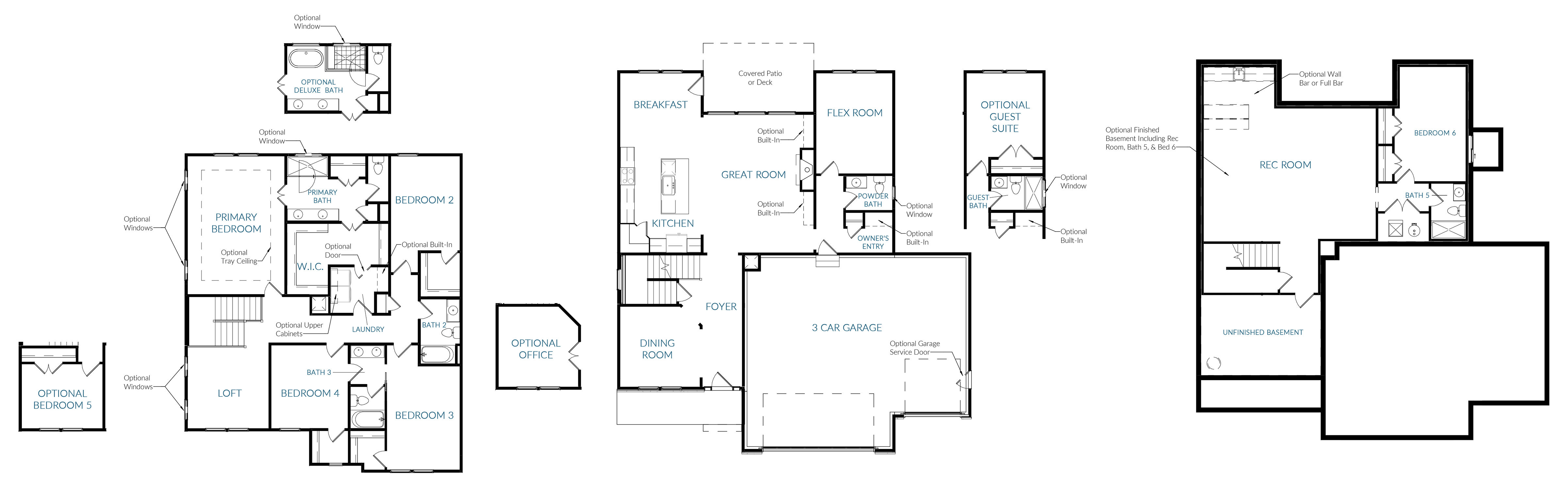 Inspired Homes LLC floorplan