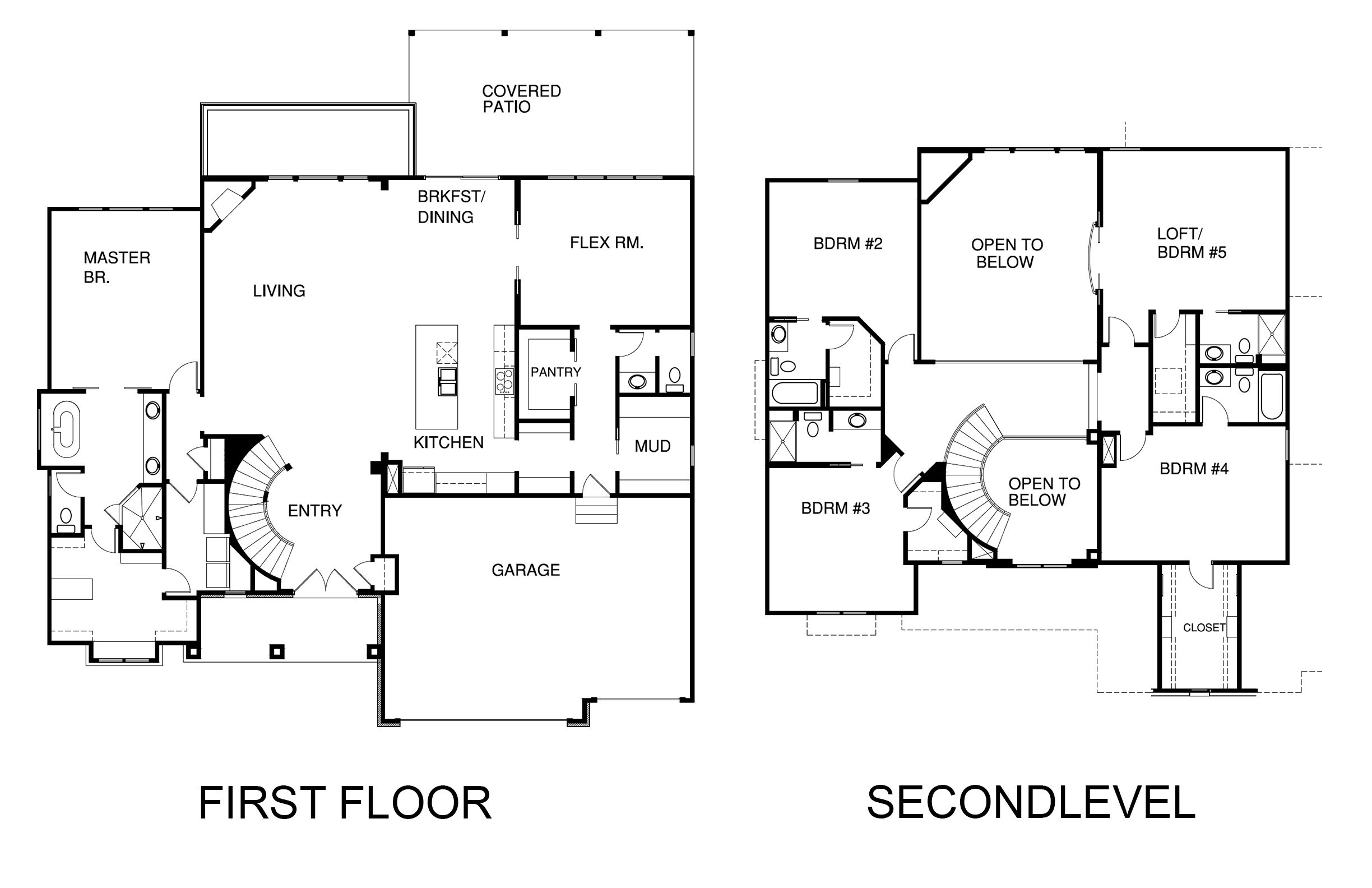 Don Julian Builders, Inc. floorplan
