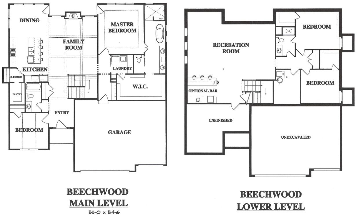 Chris George Homes floorplan
