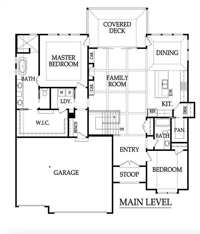 Chris George Homes floorplan